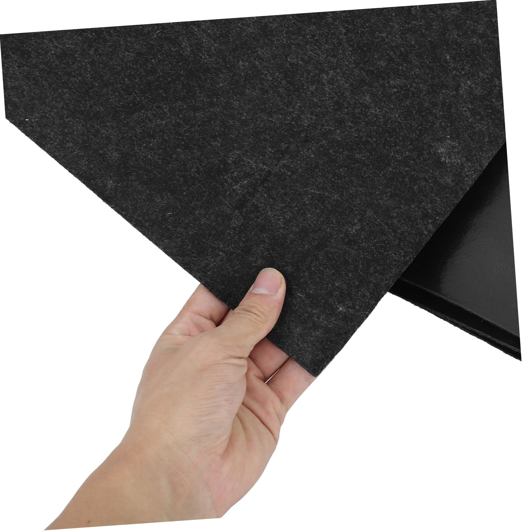 Hemobllo Tapis de Spa Gonflable Carré 1 Pièce en Feutre PE Antidérapant