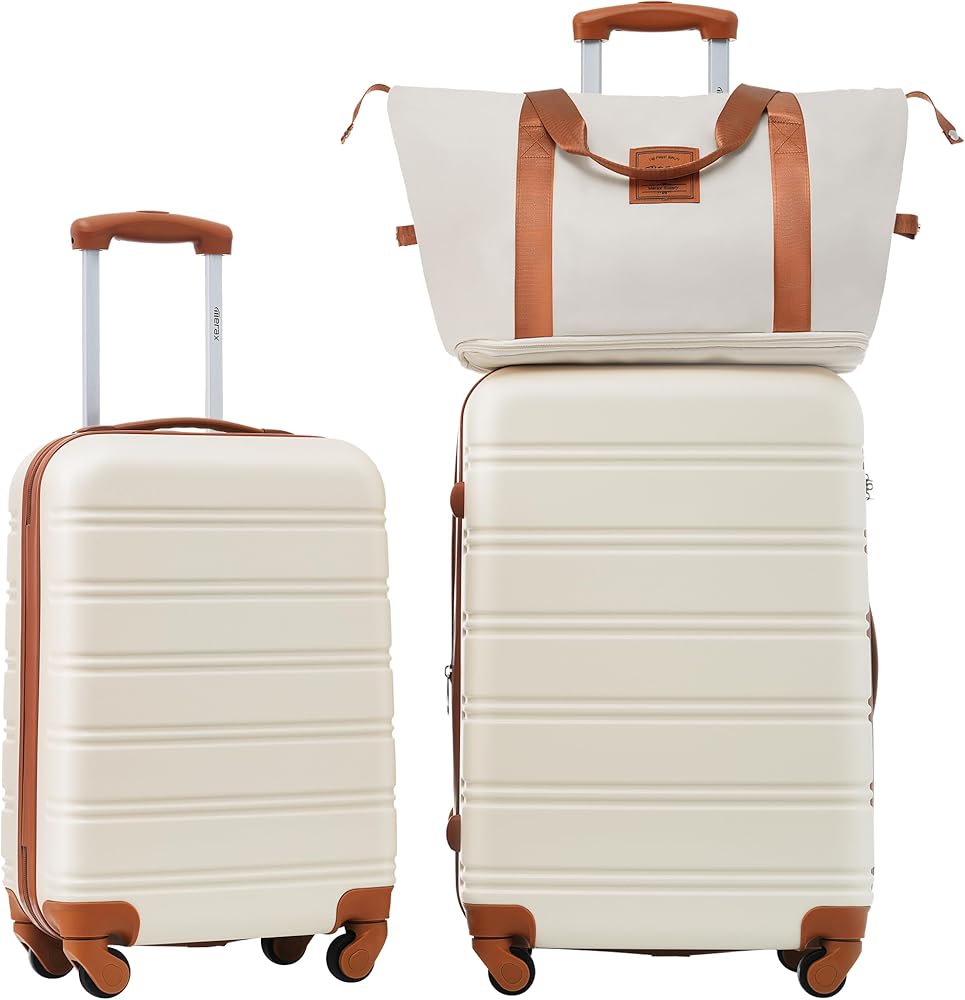 Amazon.com | Merax Luggage sets of 3 Piece 20 24 IN Carry on