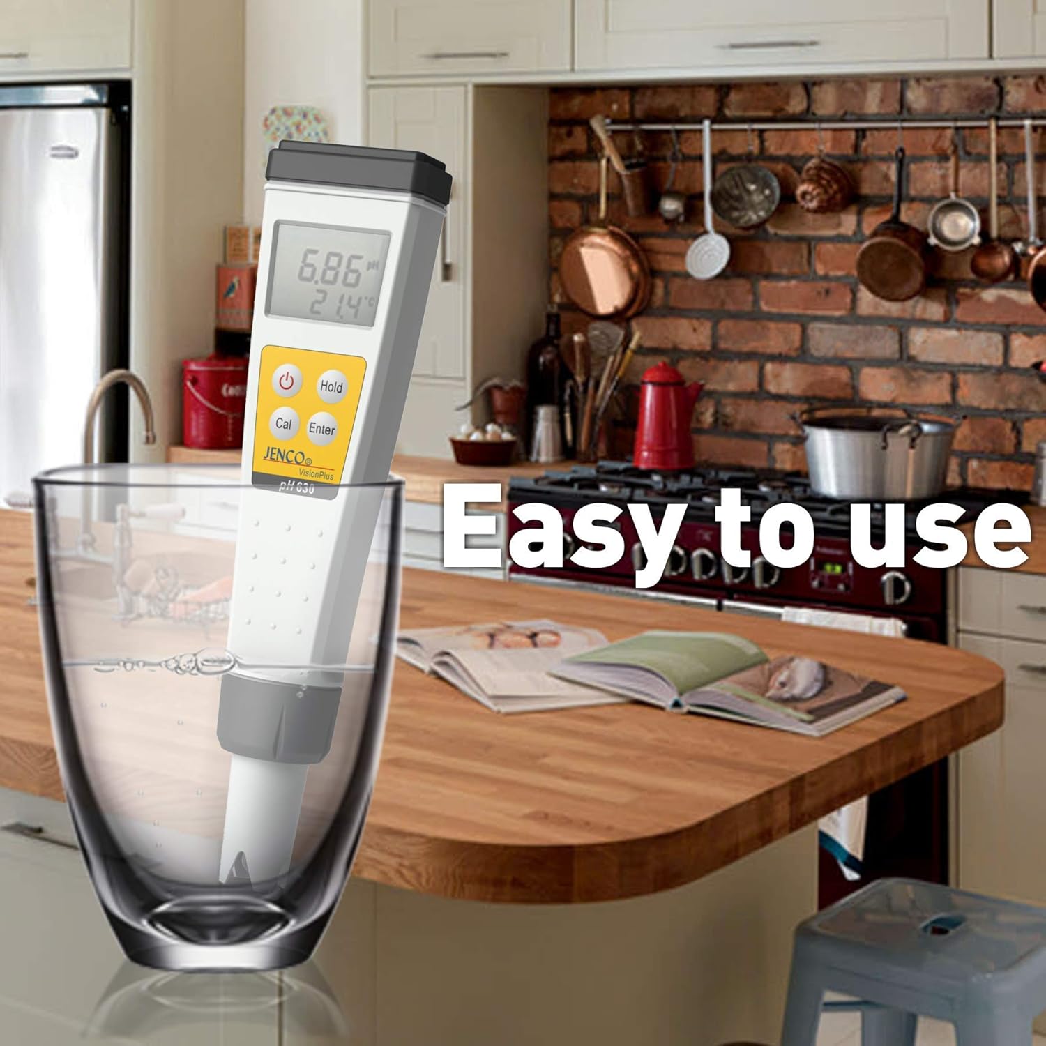 Lоwеѕt Prісе JENCO pH630F Digital pH Thermometer & Water Quality Tester for Drinking Water, Pool, Spa and Aquarium, Professional lab Quality, pH 0.01