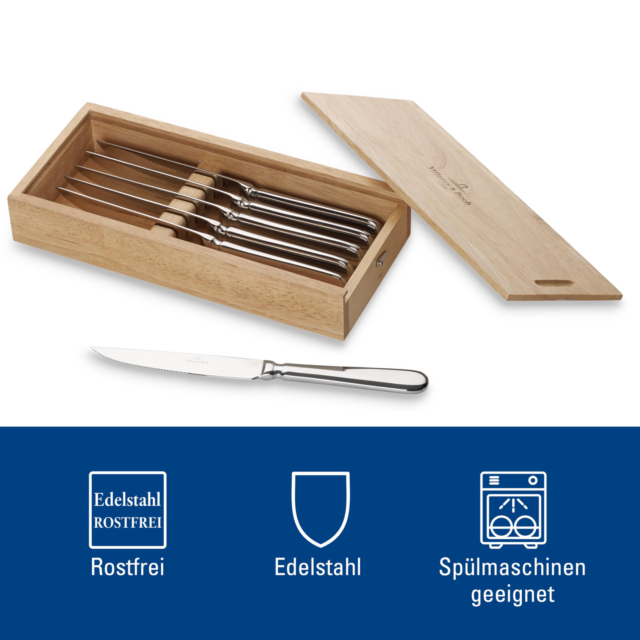 Villeroy & Boch Oscar Steakmesser Set 6 tlg. 12-6339-9373