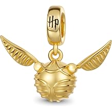 GNOCE Wizard Harry Potter Collection Charms, 925 Sterling Silver Pendant Bead Charm Fit for Bracelets & Necklaces, Hand-Finished Keepsake Jewelry Gift for Women, Girls, Mother, BBF, Graduation