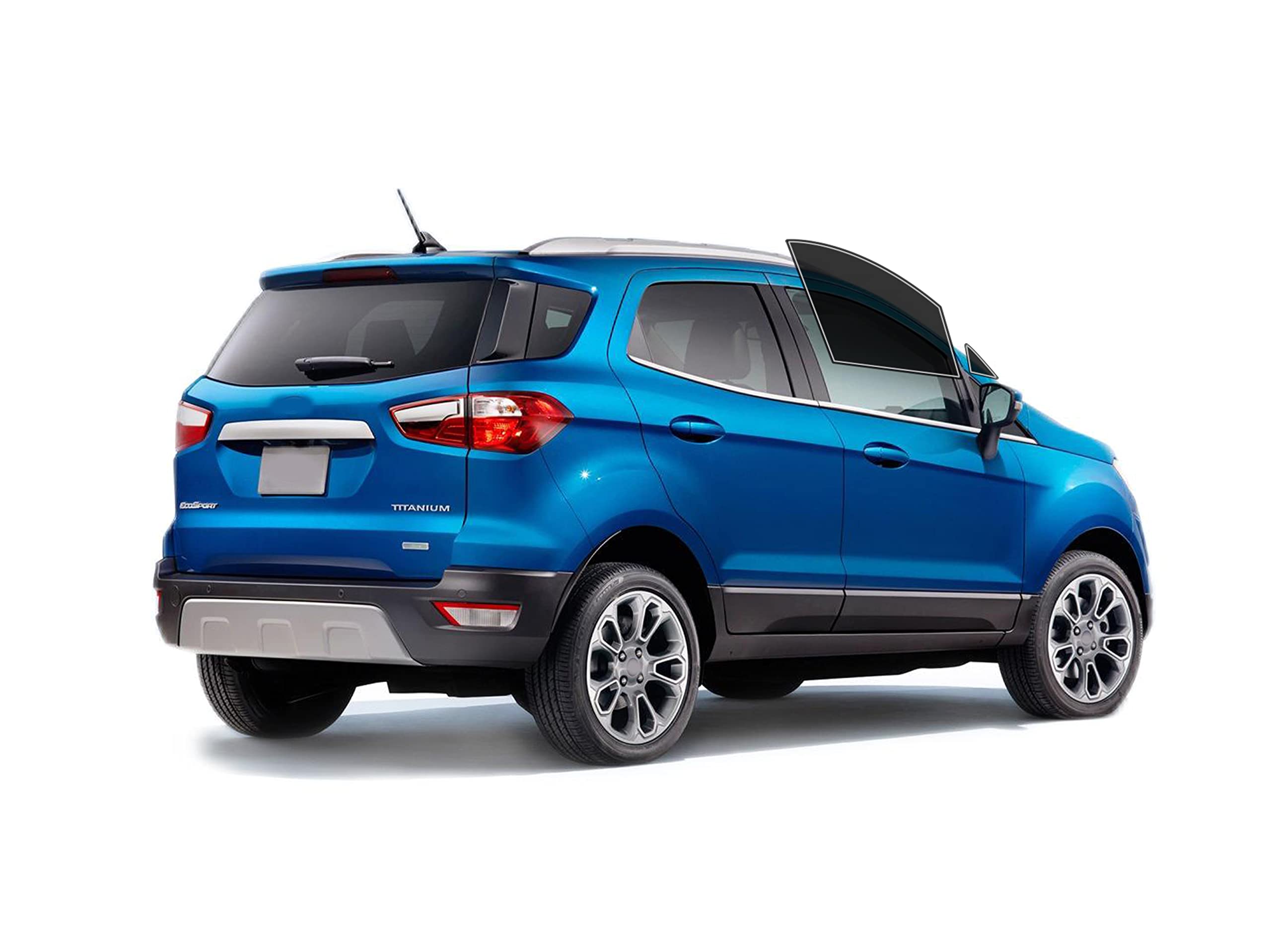 AUTOTEK Precut Window Tint Film Front Two Door Windows Tint Film Cars Sun Blocking Protection Privacy Anti Shatter Glass 2 Ply Computer Cut Any Tint Shade for Ford Ecosport 2017-2023