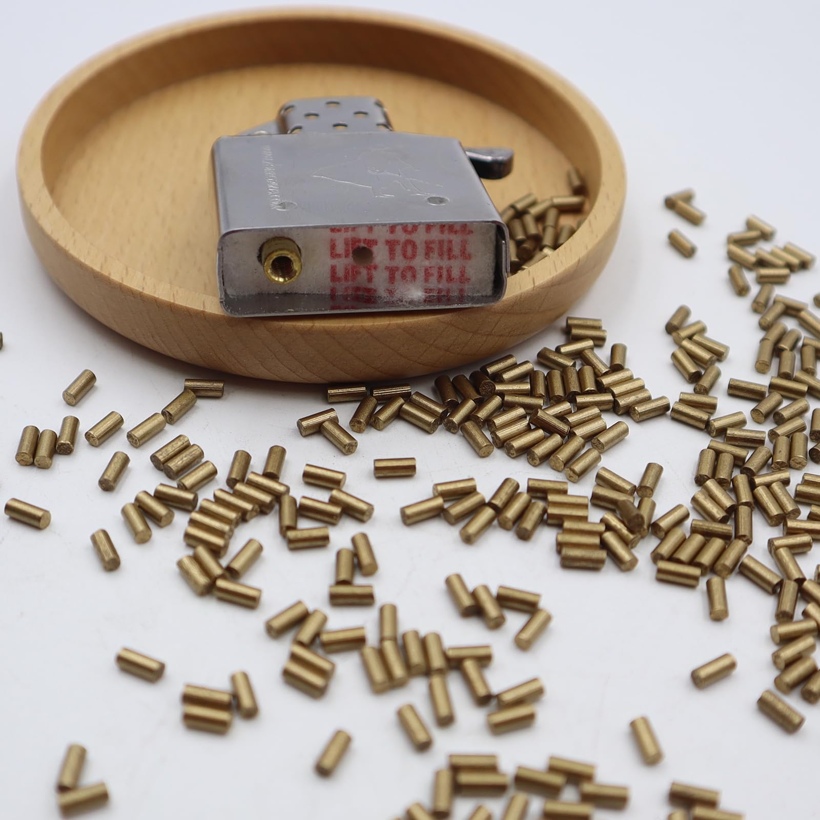 600 Pierres à Briquet Universelles – Argent, 2 Mm – Pour Clipper, Zippo Et La Plupart Des Briquets à Silex - 4