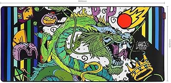 MOUSE PAD ANCIENT DRAGON EXTENDED ESTILO SPEED 900X420MM MOUSE PAD ANCIENT DRAGON EXTENDED ESTILO SPEED 900X420MM