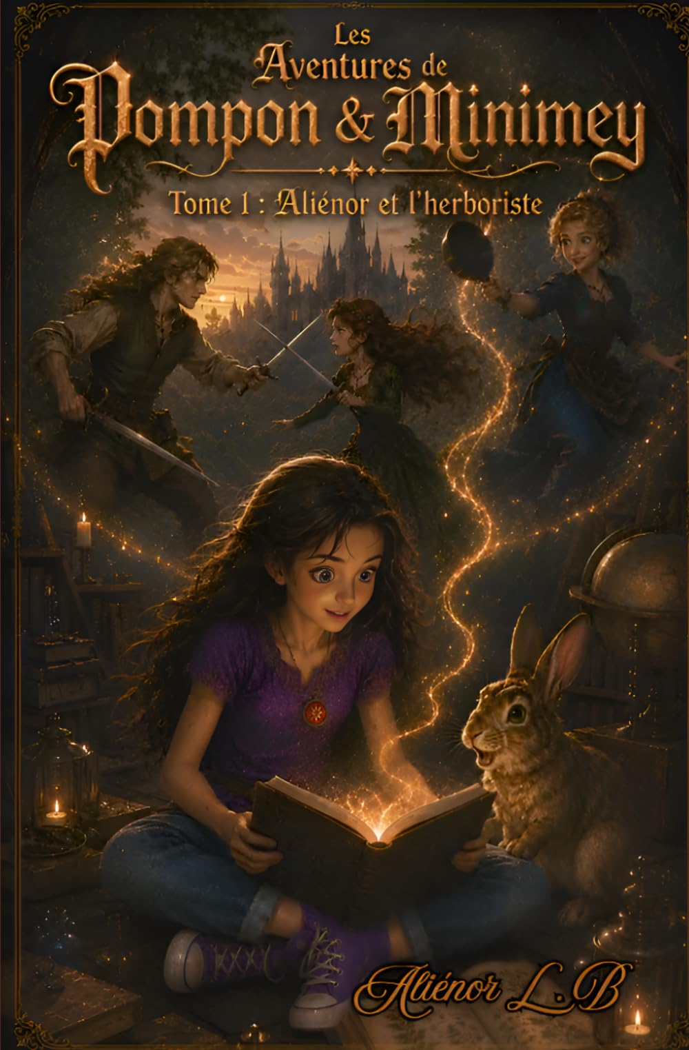 Les Aventures de Pompon et Minimey: Tome 1 : Aliénor et l'herboriste