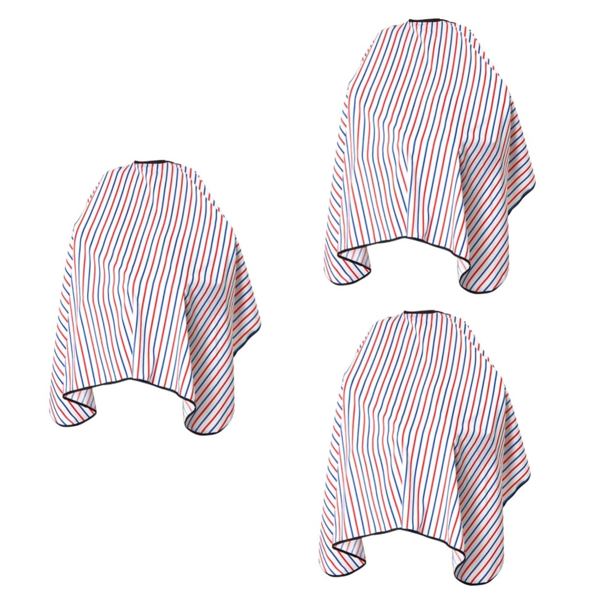 FRCOLOR 3 unidades delantal de peluquería para cortar el pelo, capa de corte de pelo, batas para hombres, capa de pelo para el hogar, delantal para hombre, delantal de peluquería, capa impermeable