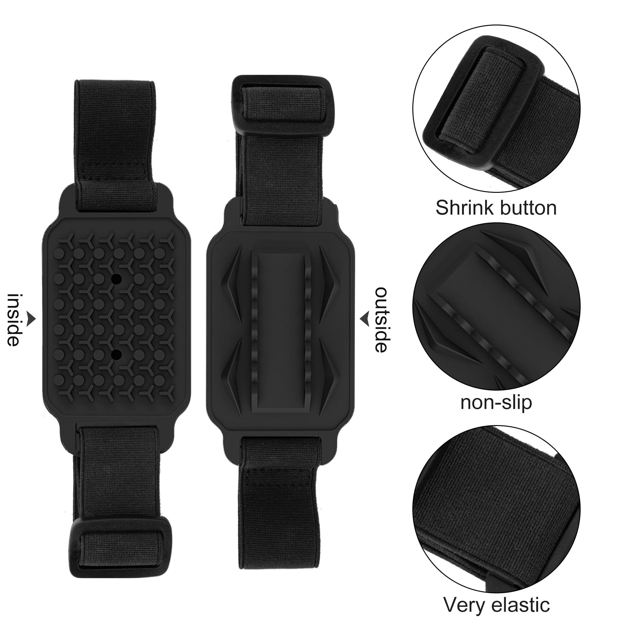 4 picchetti antiscivolo per scarpe, punte per scarpe, artigli per scarpe, artigli per scarpe, neve e ghiaccio, suola per escursioni, camminate, camminate, escursionismo