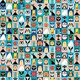 Dogs and Cats Rolled Gift Wrap Paper