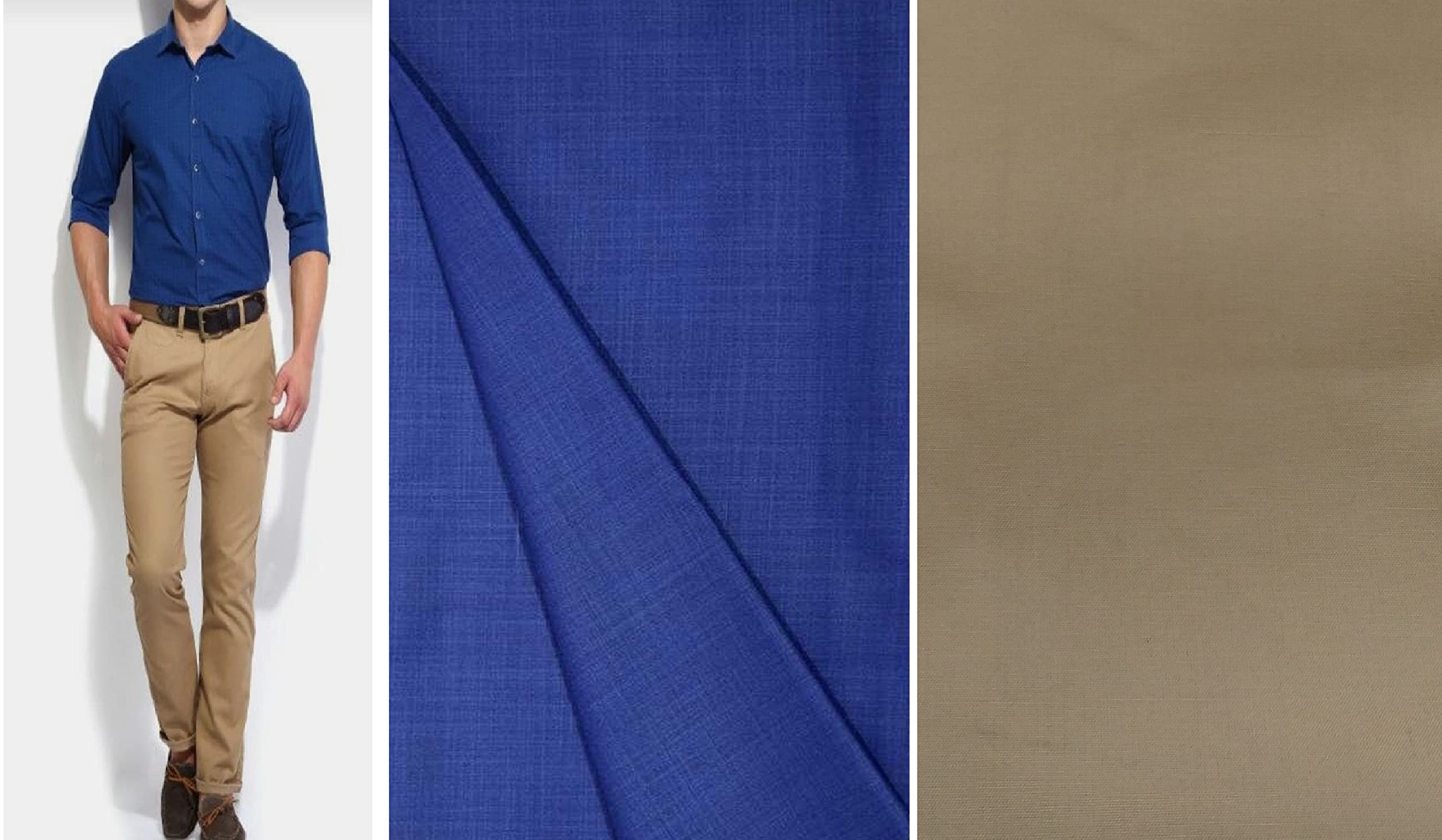 Pri & Su CottLinns Combo of lcottonn solld Shirt 500029 & trouser90051-picture-20