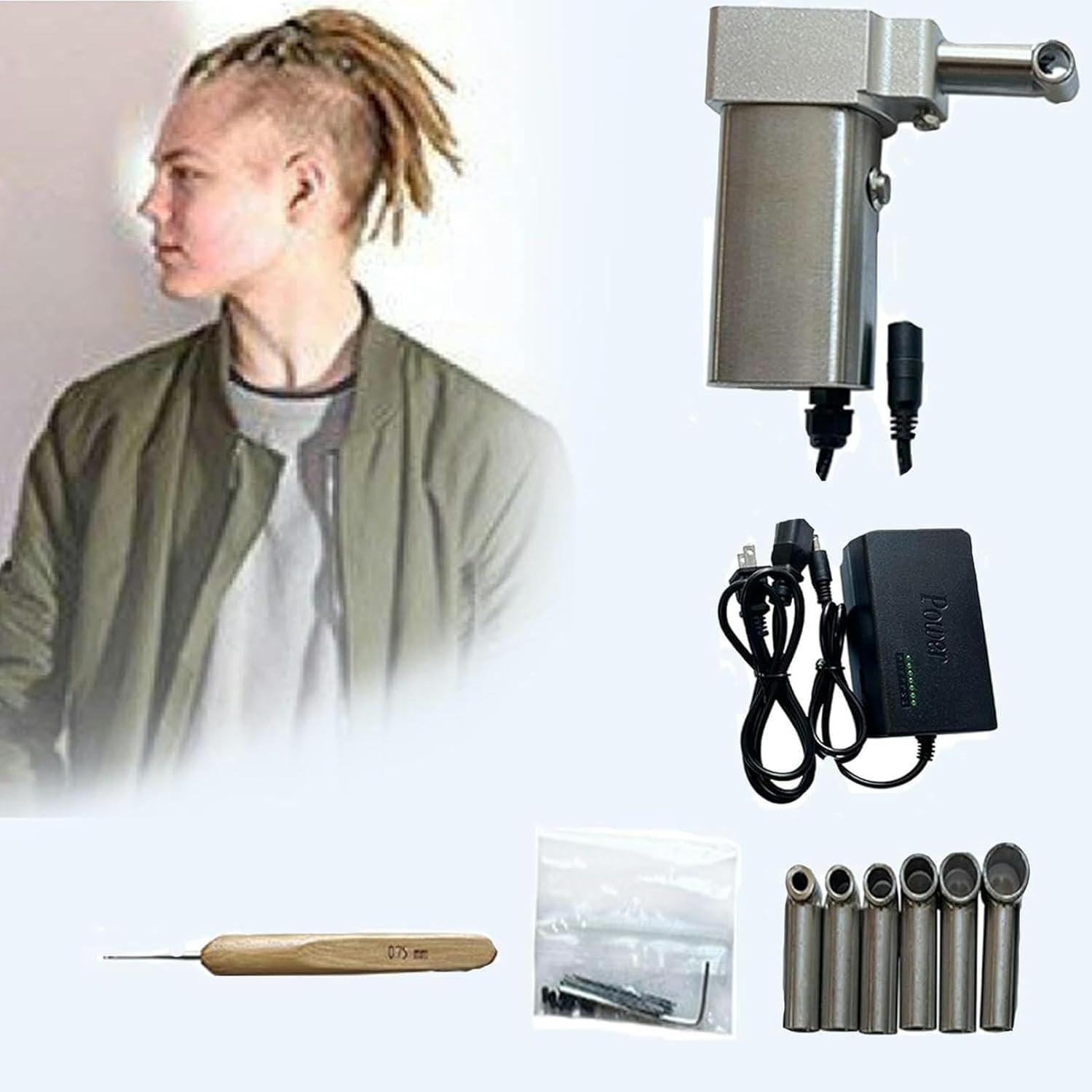 Amazon.com: LGEOELIAS Instant Braid Machine, Handheld Twister Braider ...