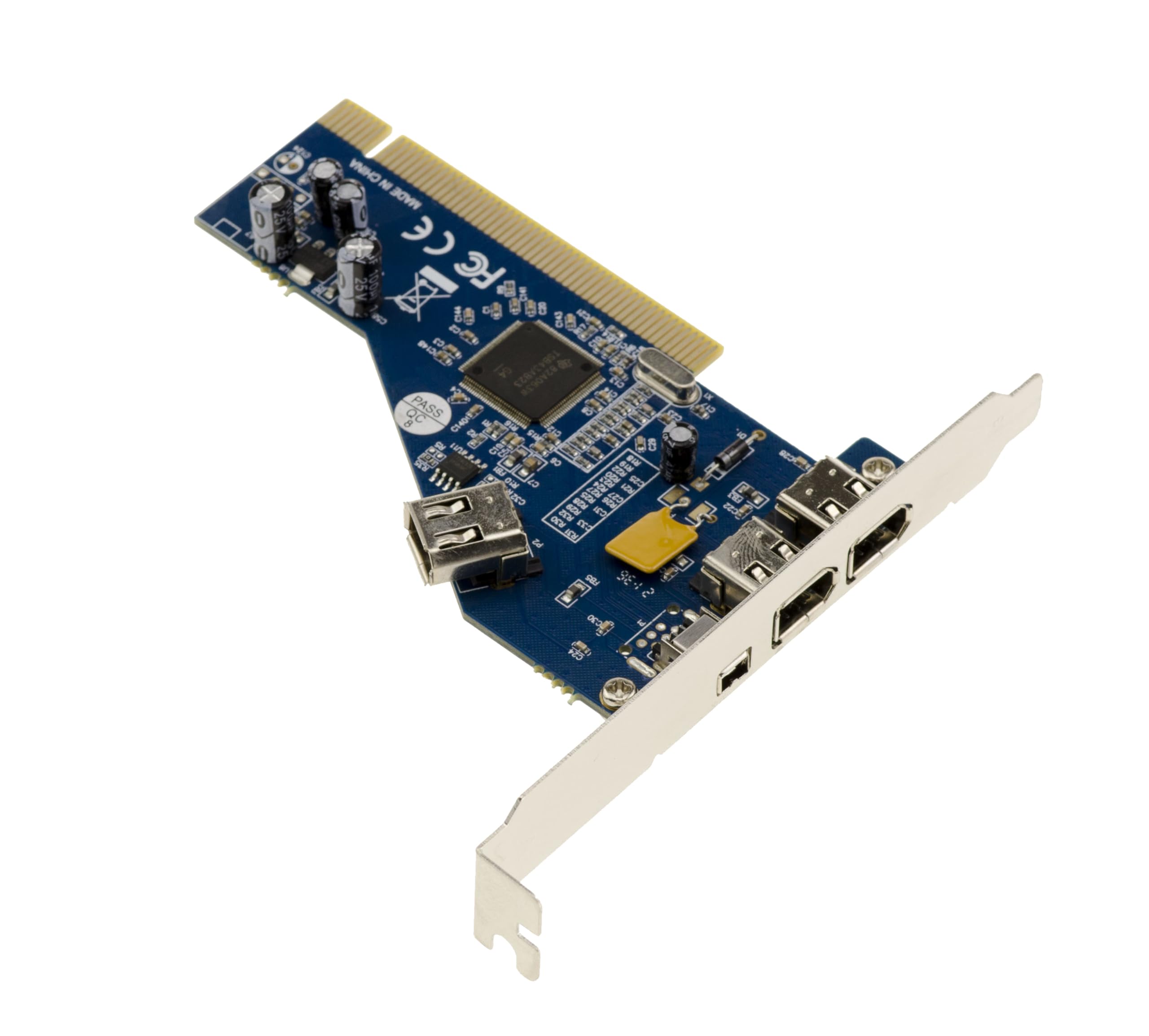 KALEA-INFORMATIQUE 3-portowa karta kontrolera PCI do FireWire 400 IEEE1394a z chipsetem TI TSB43AB23
