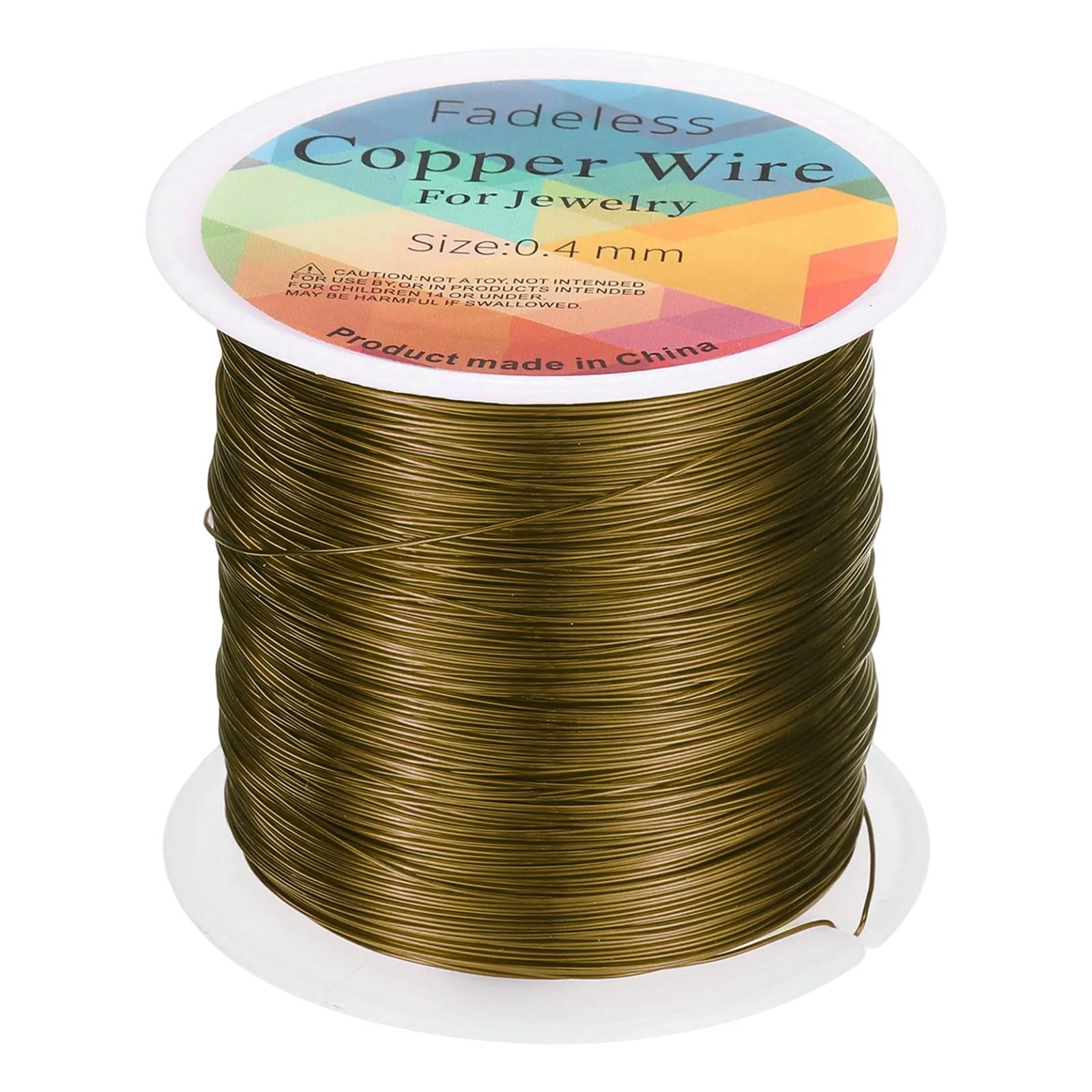 sourcing map Artistic Wire 328ft Length 26 Gauge Copper Craft Jewelry Wrapping Wire Tarnish Resistant Beading for Jewelry Making Supplies Crafting, Blue