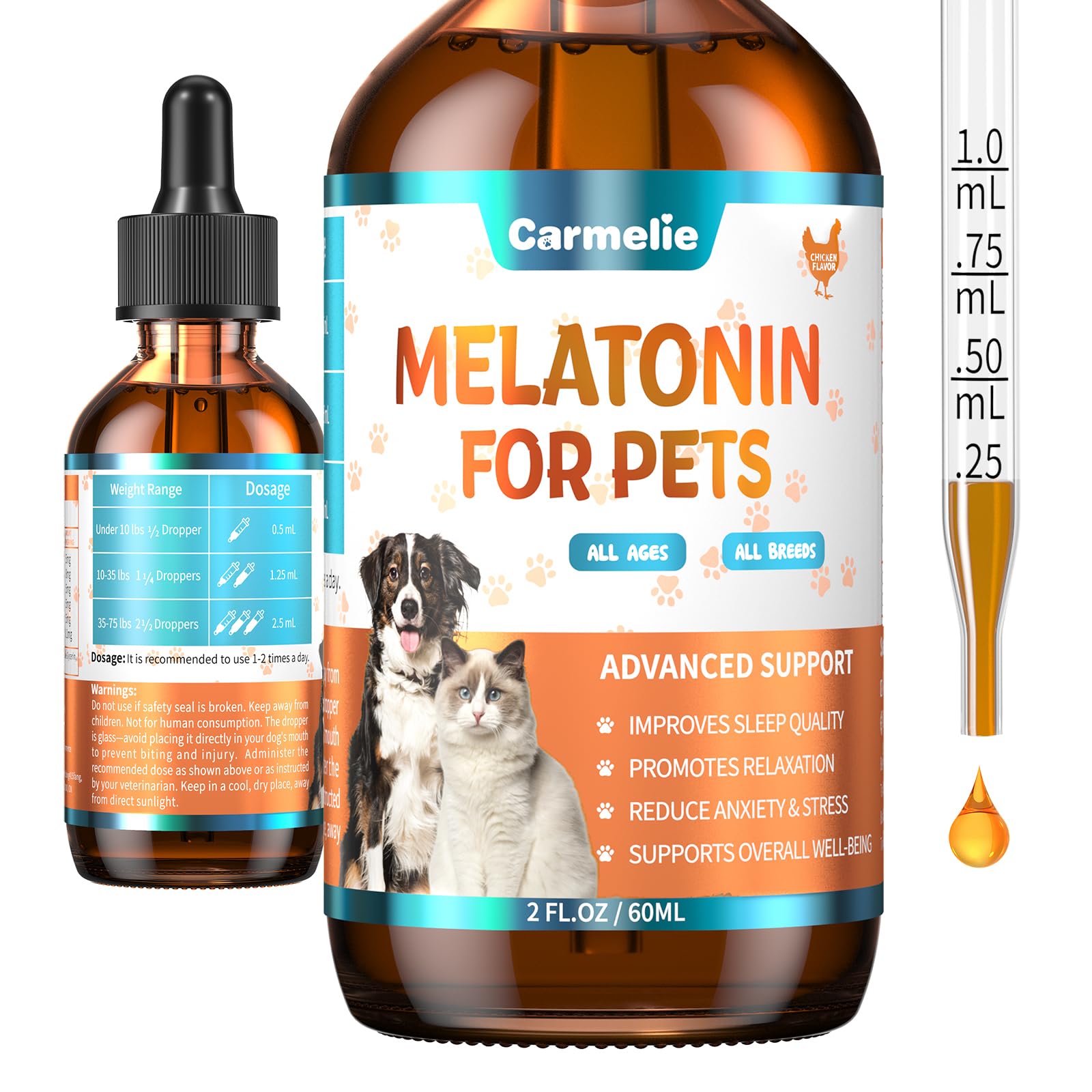 Carmelie Melatonin for Pets