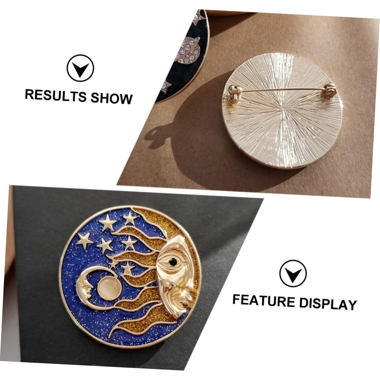 Spilla Della Dea Del Sole Spilla Nota Musicale Carino Per Gli Zaini Spilla Solare Gioglielli Accessori Pettorale Creativo Spilla Di Fissaggio Materiale in Lega