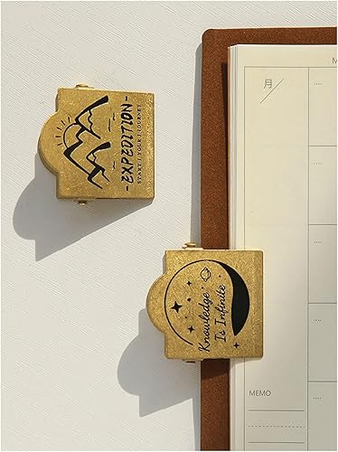 Miniatura 5 de Clip de latón - Clips de carpeta para diarios, decorativo, viaje y organizador de pared