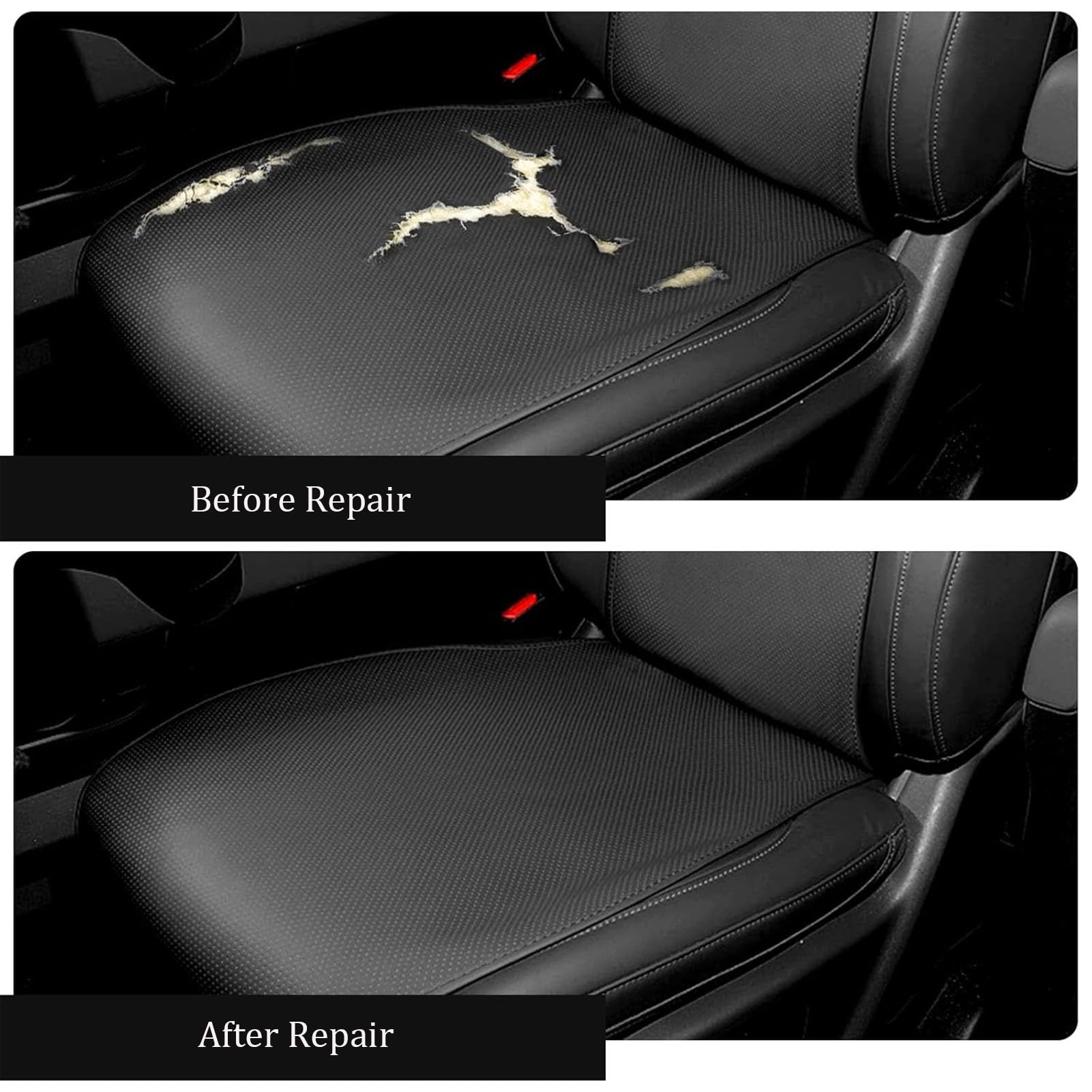 Cuero Adhesivo Parche De Reparación De Cuero De Vinilo Perforado, Kit De Reparación De Cuero Sintético Autoadhesivo, Parche De Tela Adhesivo De Cuero Para Muebles, Sofás, Asientos De Coche, Sillas(Dar