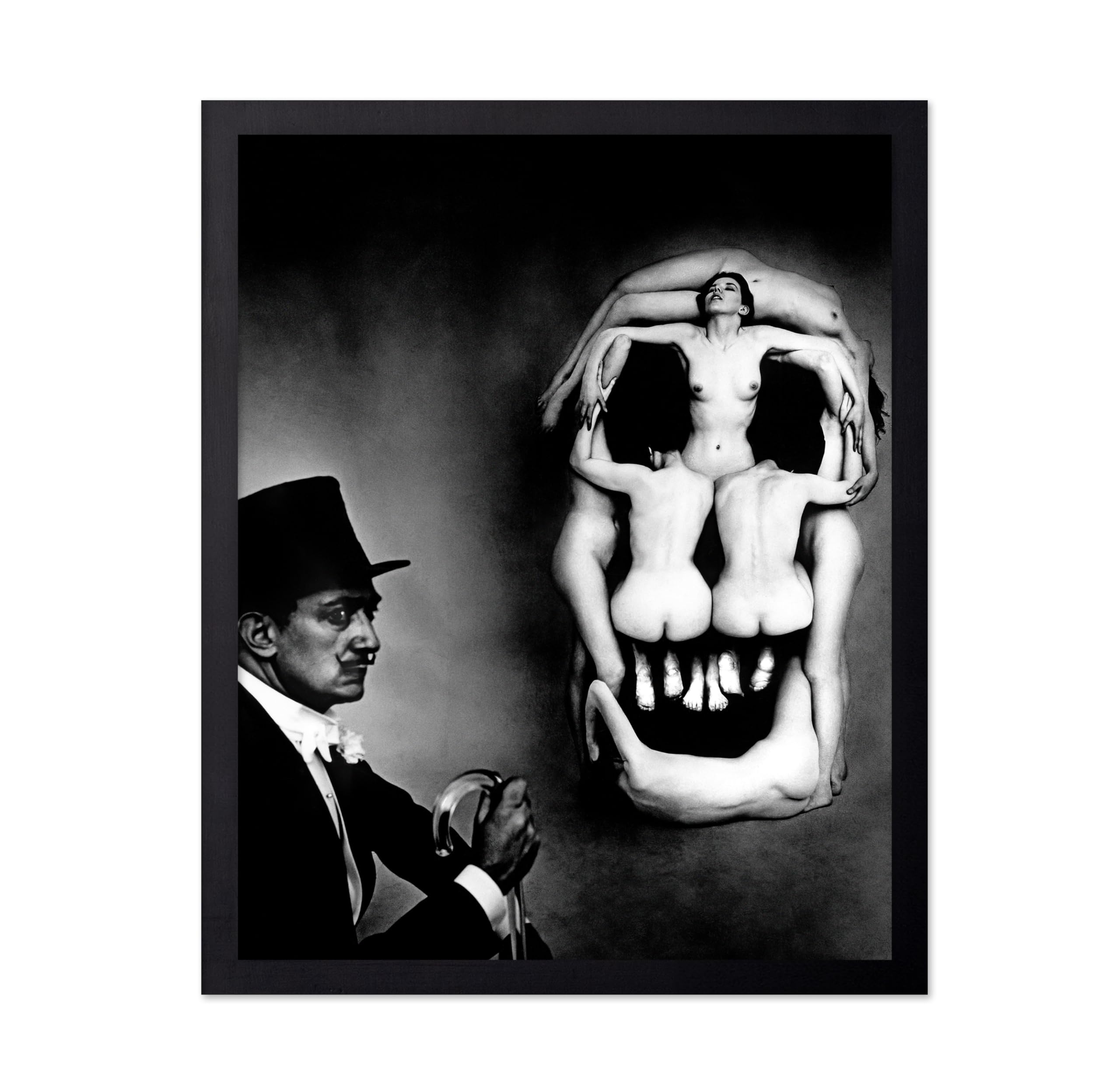 Amazon.com: Poster Master Vintage Poster - Retro Skull of Nudes