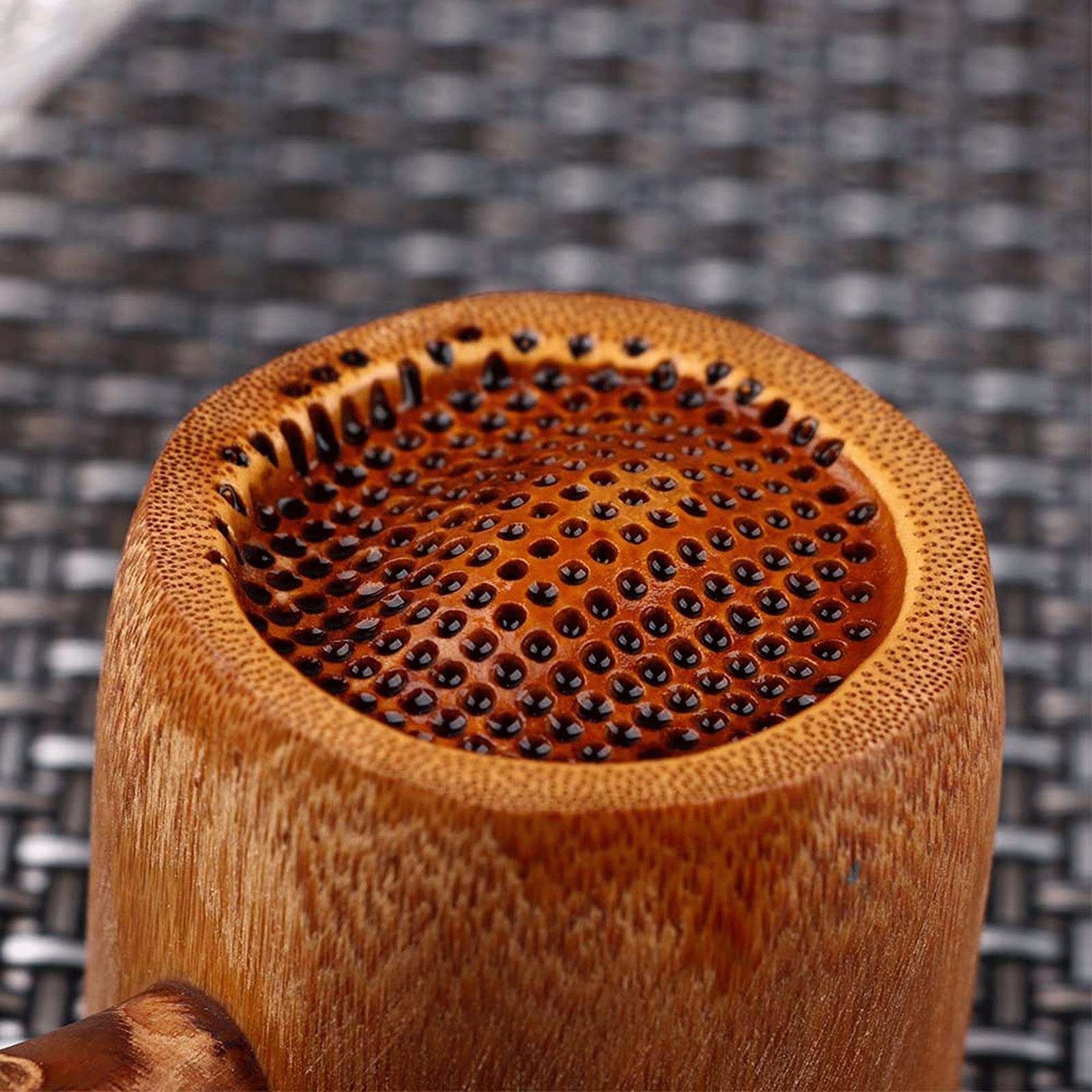 Colador de té de bambú, filtro infusor de té, herramientas de té, tamiz para preparar té, accesorios de bebida, accesorios de colador