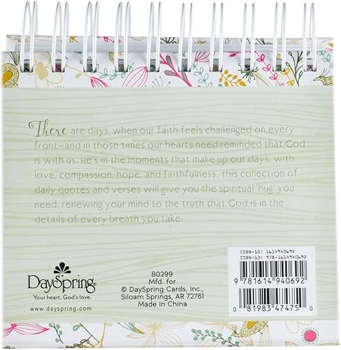 Miniatura 2 de DaySpring Flip Calendar - Dios en cada momento - 80299