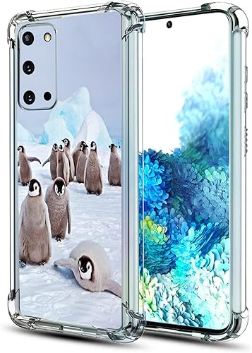 Miniatura 7 de Beaucov Funda para Galaxy S20 FE 5G color marrón protección contra caídas de gato a prueba de golpes funda protectora de cuerpo completo resistente