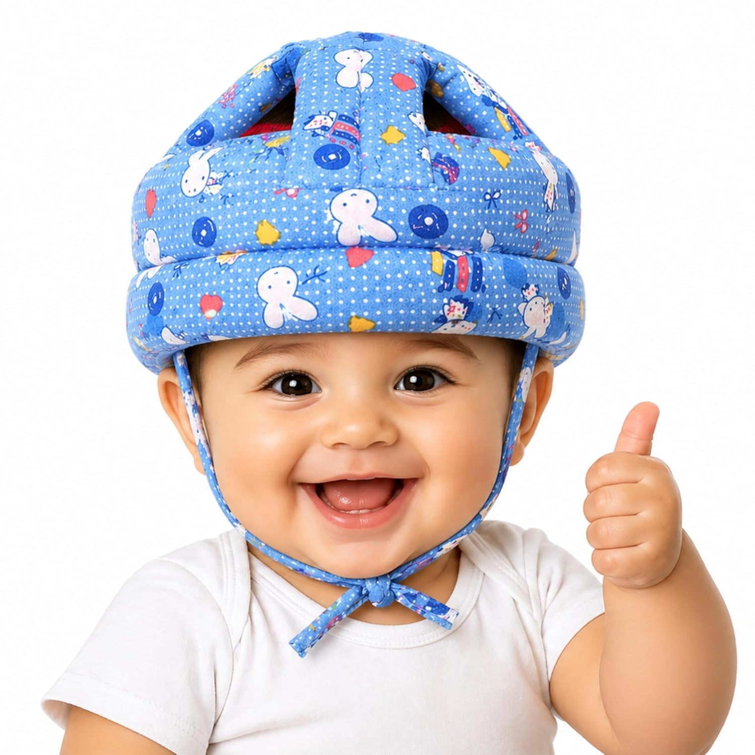 Soft Baby Protection Helmet for Crawling & Play | Adjustable fit grows with your child-picture-24