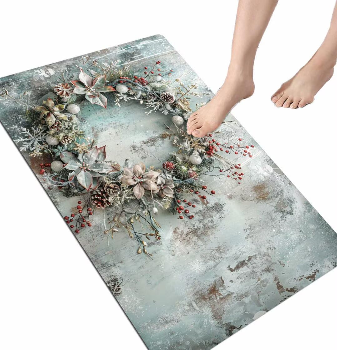 Tapis de bain super absorbant pour une salle de bain retro chic