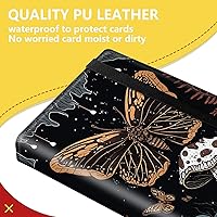 Vista 4 de Carpeta de tarjetas de 4 bolsillos con capacidad para 160 tarjetas, carpeta de álbum de coleccionista de libros de tarjetas para Yugioh, MTG, TCG