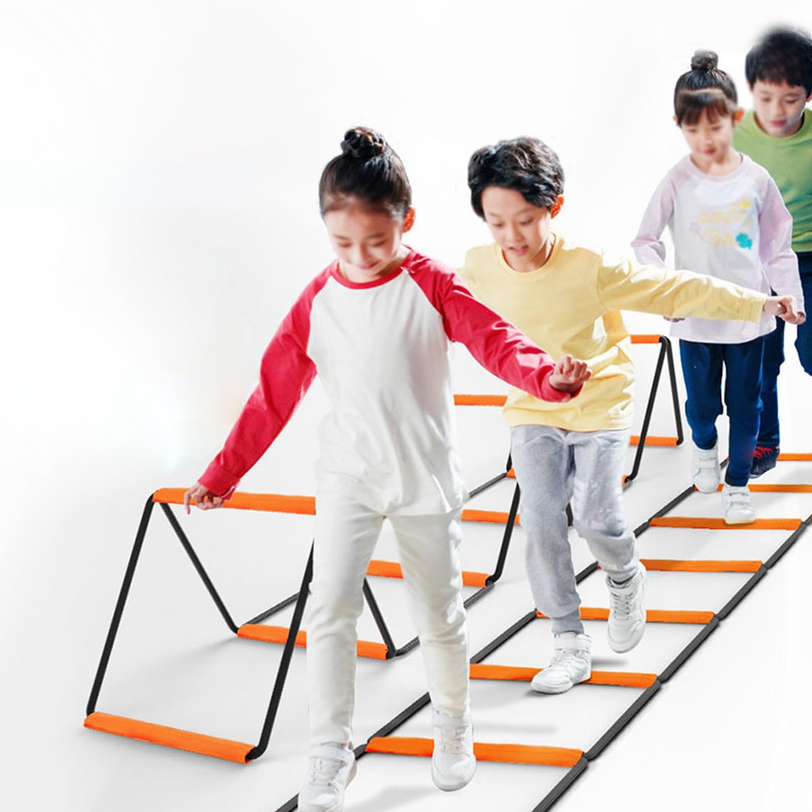 Scala Di Agilità Scala Di Velocità, Attrezzatura Di Allenamento Pieghevole, Allenamento Sportivo All'aperto, Allestimento Immediato, Con Borsa Di Trasporto Per Calcio E Pallacanestro(20 Grids)