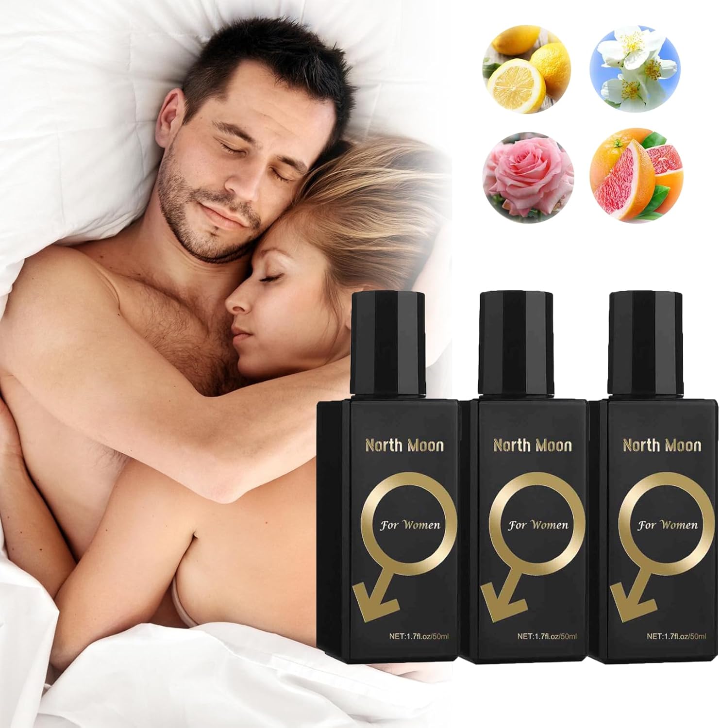 2024 nieuwe feromonen parfum heren, feromonen parfum, parfum mannen, Love Cologne feromon-parfum voor mannen, parfum voor langdurige geur, mannengeschenken (3 stuks)