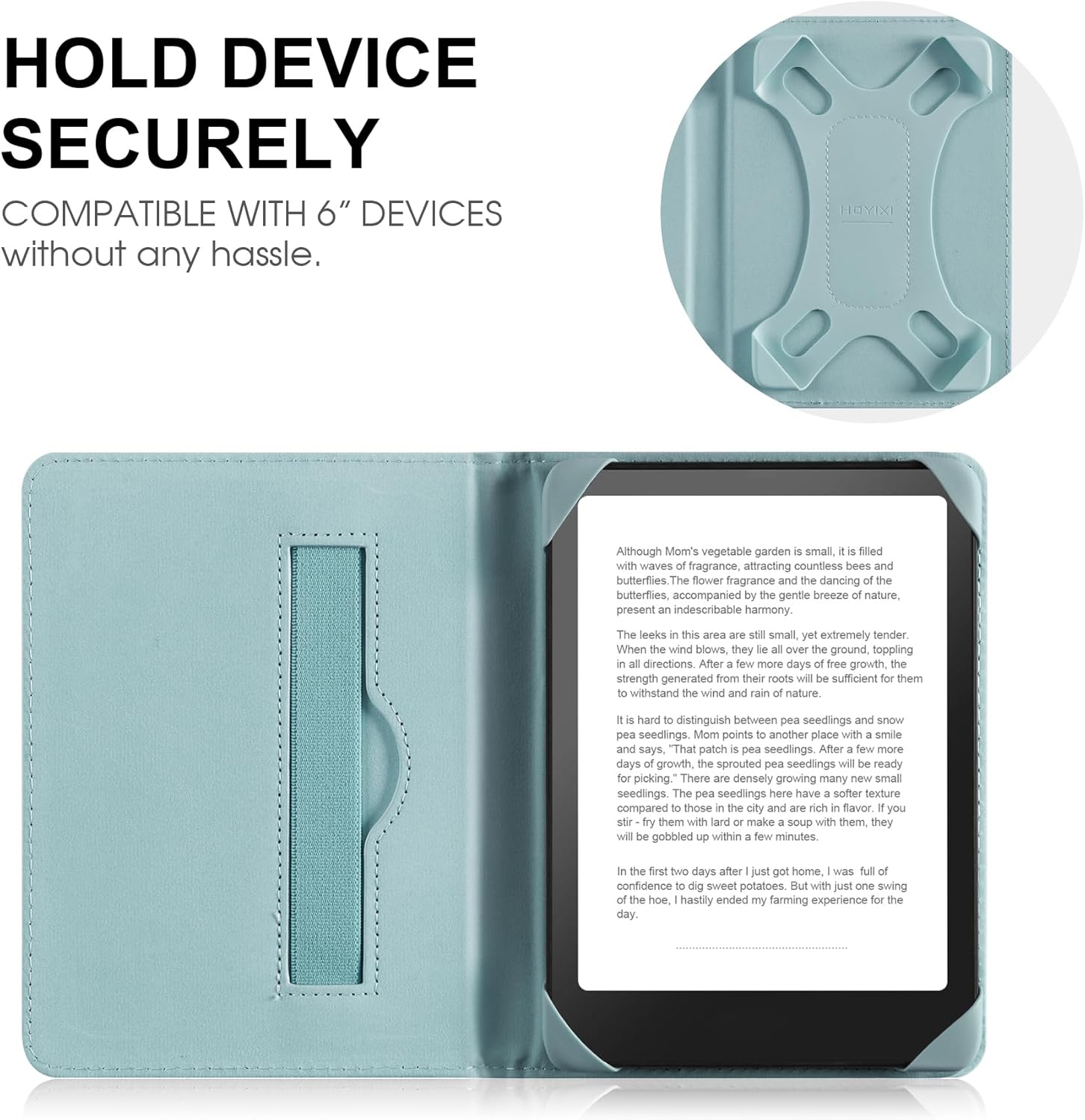 Universal Case for 6 inch Kindle eReader Compatible with Paperwhite(2015/2018)/P... 4 71C5m6BheBL. AC SL1500