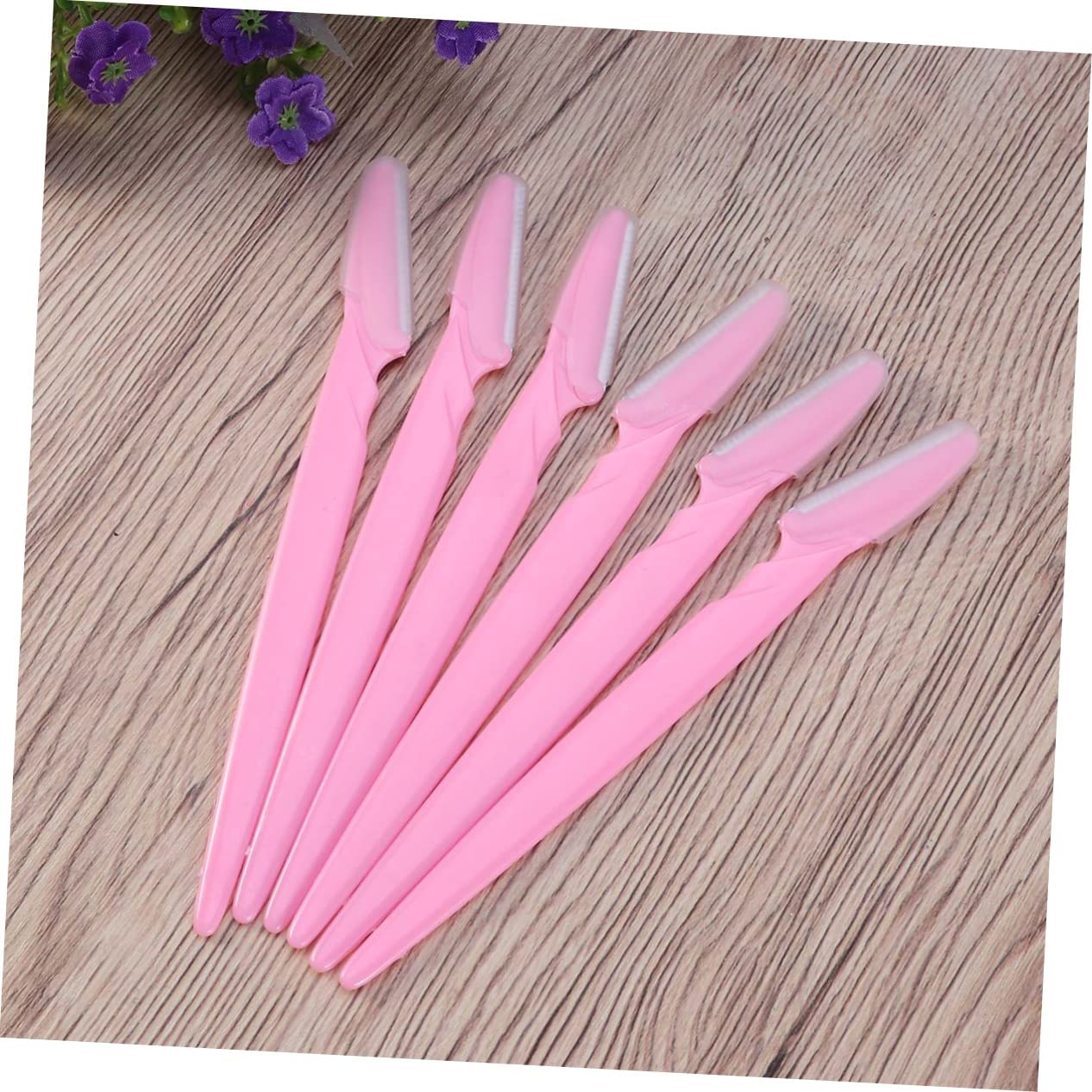 TOVINANNA Facial Razors 30pcs Stainless Steel Eyebrow Lightweight Portable Makeup Tools for Women and