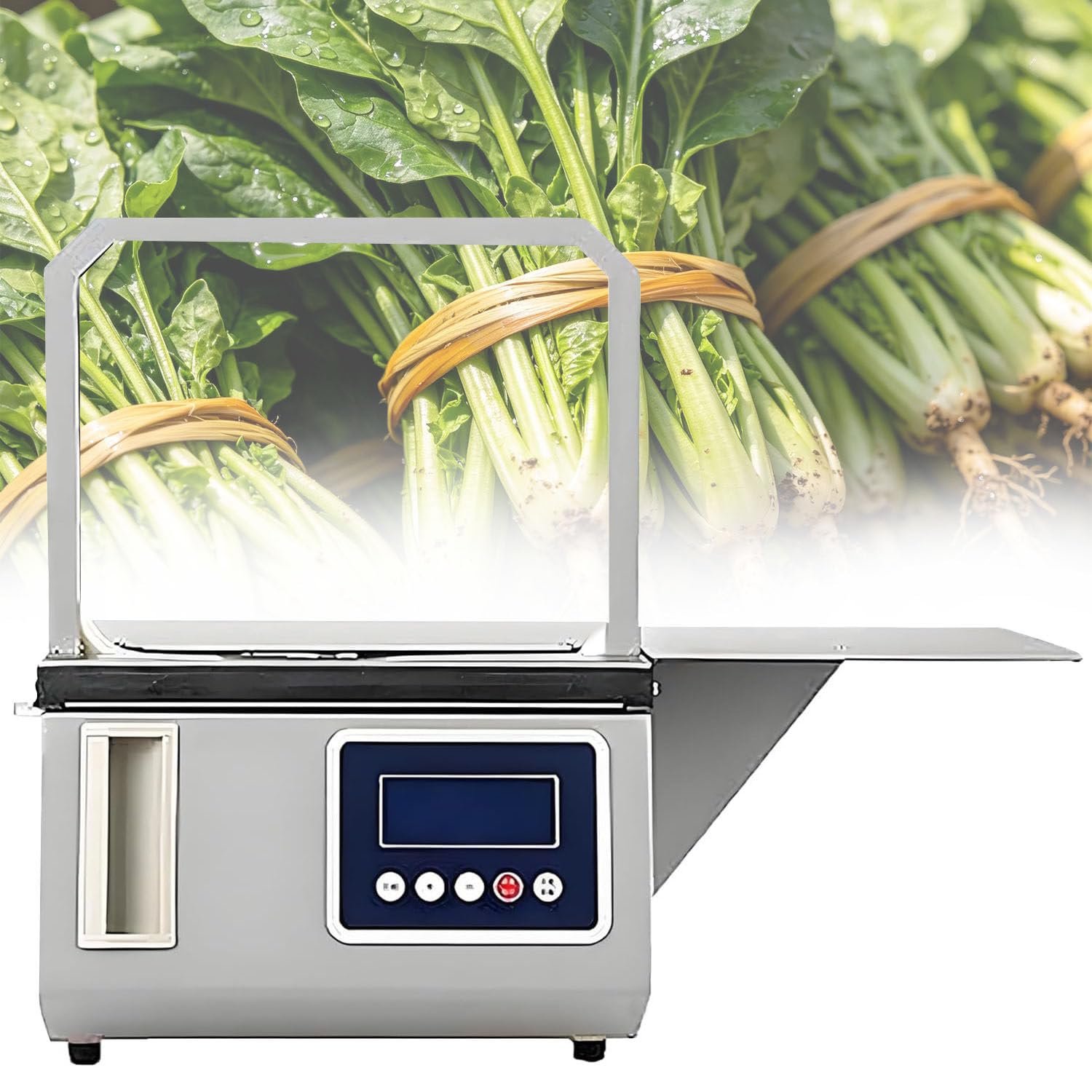 Legatrice Automatica Professionale A Nastro con Induzione Fotoelettrica Intelligente, Funzionamento Veloce Ed Efficiente, per Supermercati, Ristoranti