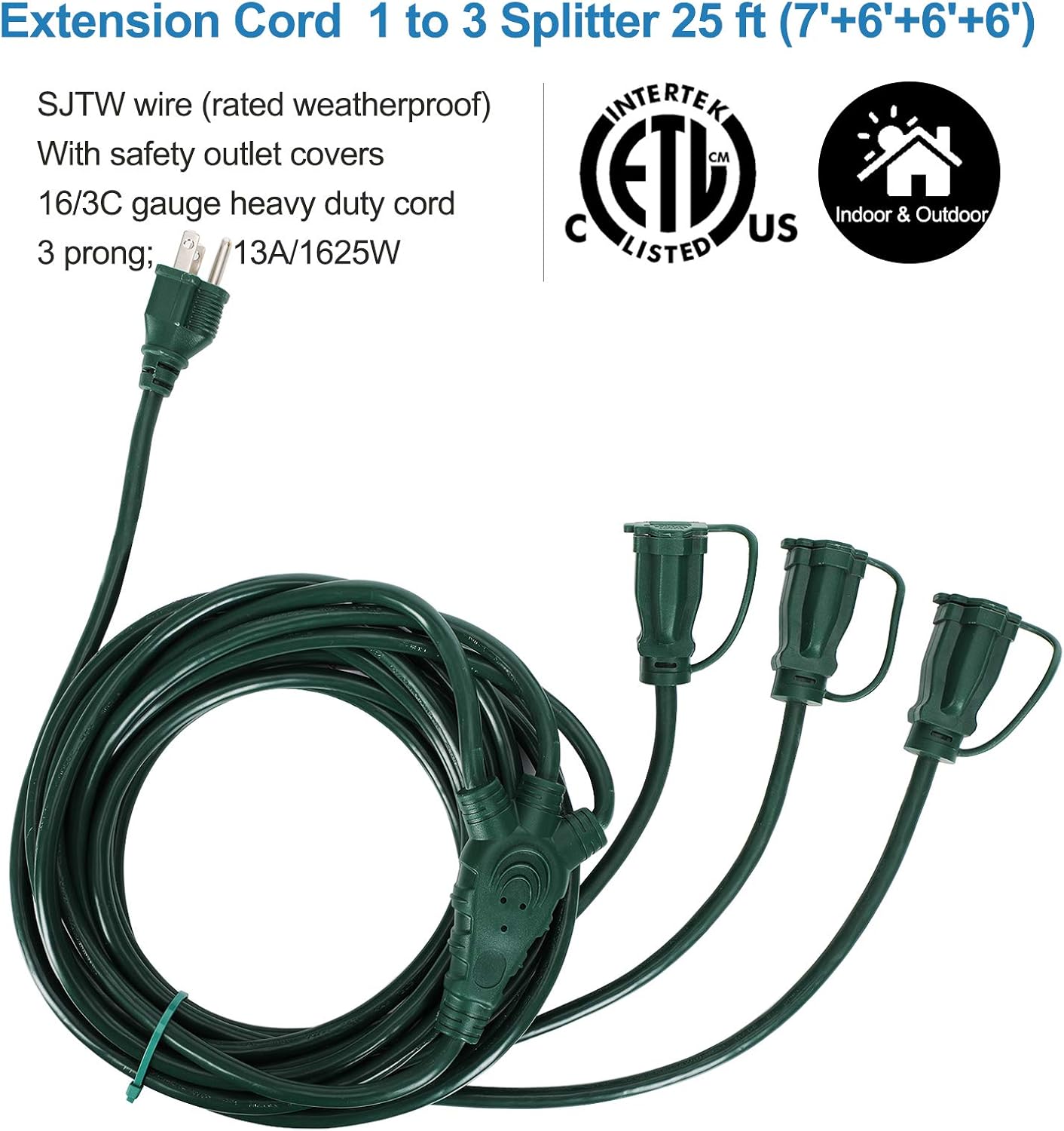 DEWENWILS Outdoor Extension Cord