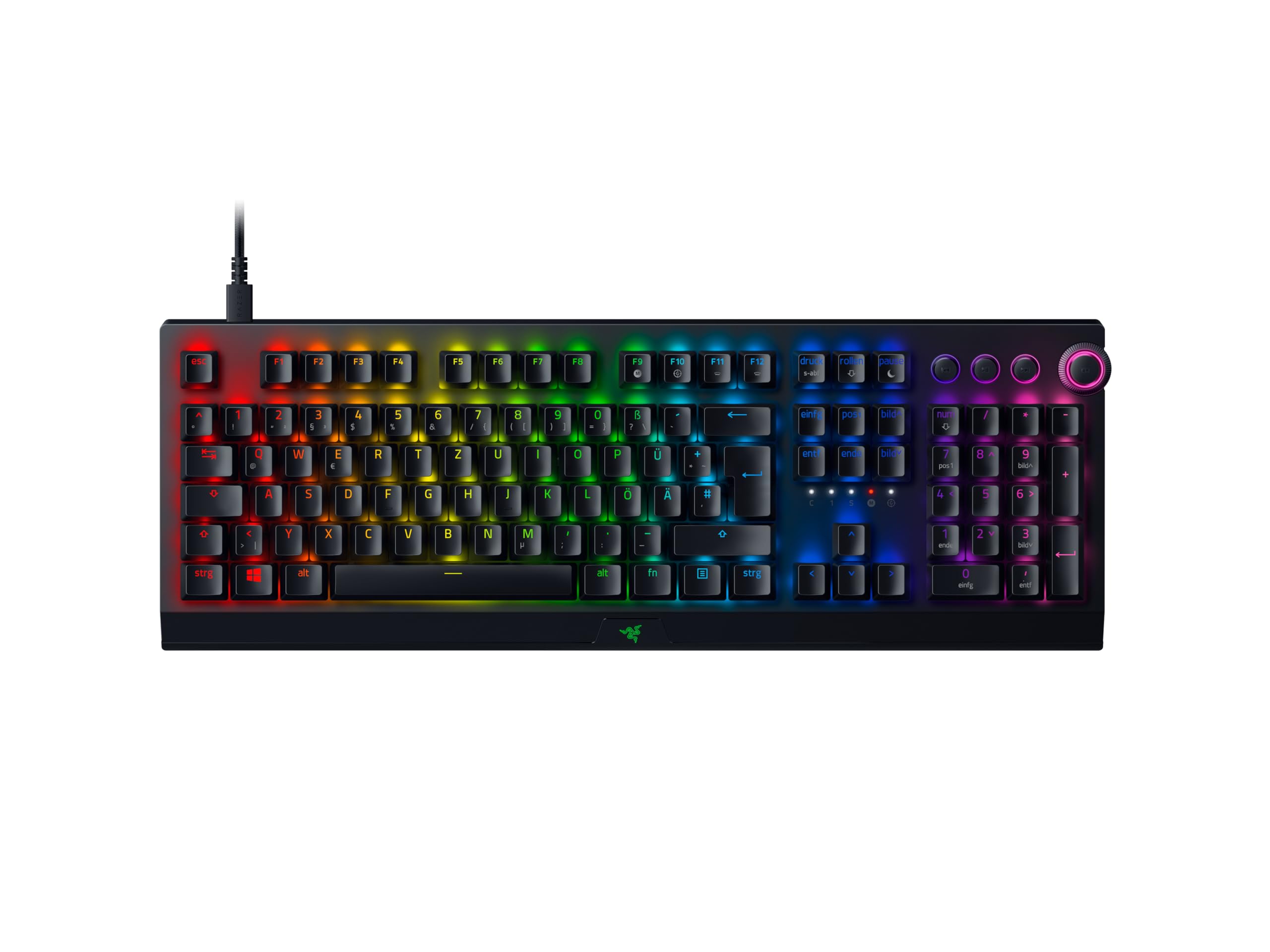 Razer BlackWidow V3 Pro - Kabellose Mechanische Gaming Tastatur 