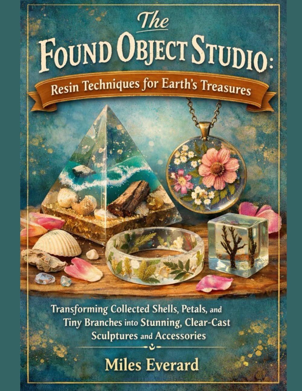 The Found Object Studio: Resin Techniques for Earth's Treasures: Transforming Collected Shells, Petals, and Tiny Branches into Stunning, Clear-Cast Sculptures and Accessories