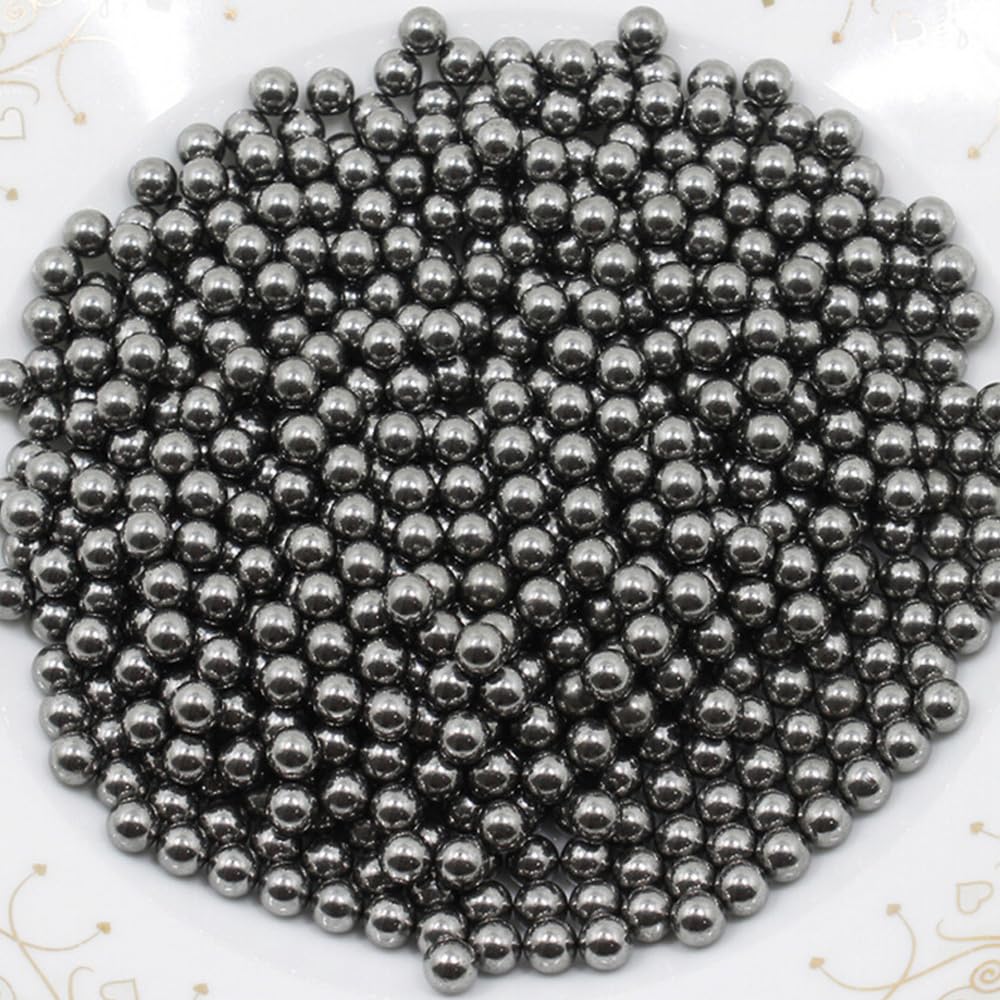 Rodamiento de Bolas de Acero, 200 Piezas Bolas de Cojinete, Bolas de Acero de, Juego de Rodamientos Bolas, Bolas de Acero para Rodamientos, Bolas de Rodamiento, Bolas de Acero (Plata)