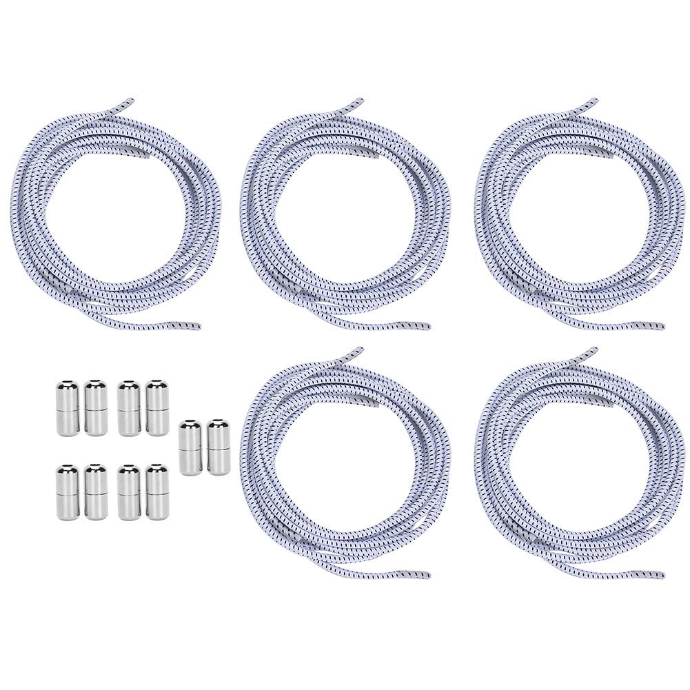 Mahanadi -All‑Match 10Pcs Elastic Shoe Laces, Quick Shoe Laces Lazy Shoelaces, Gift Elastic Shoelaces for Sneaker Family Friends Sport |