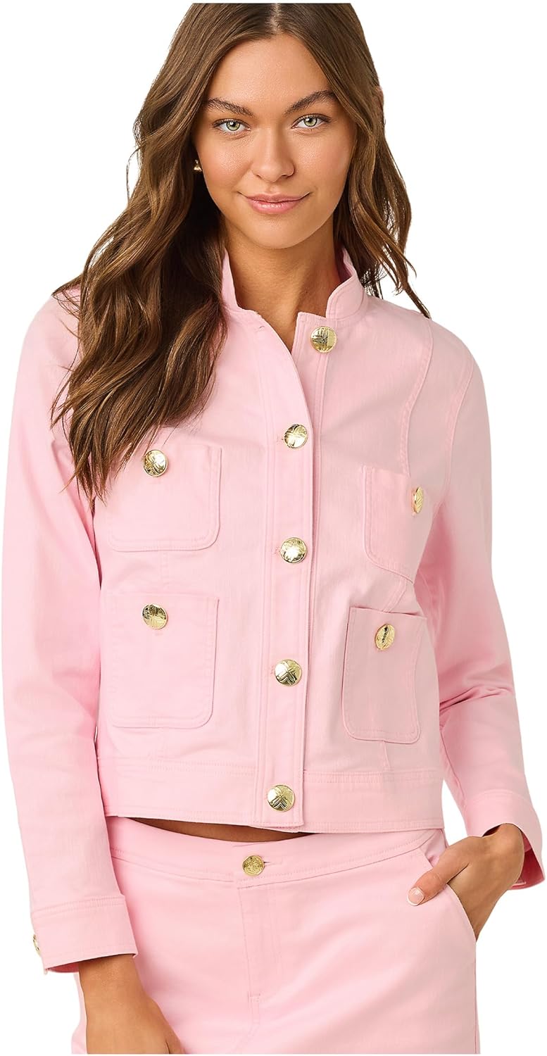Lilly Pulitzer Women's Sherpa Denim Jacket
