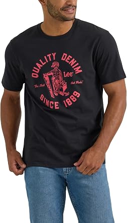 Lee Mens Short Sleeve Graphic T-Shirt