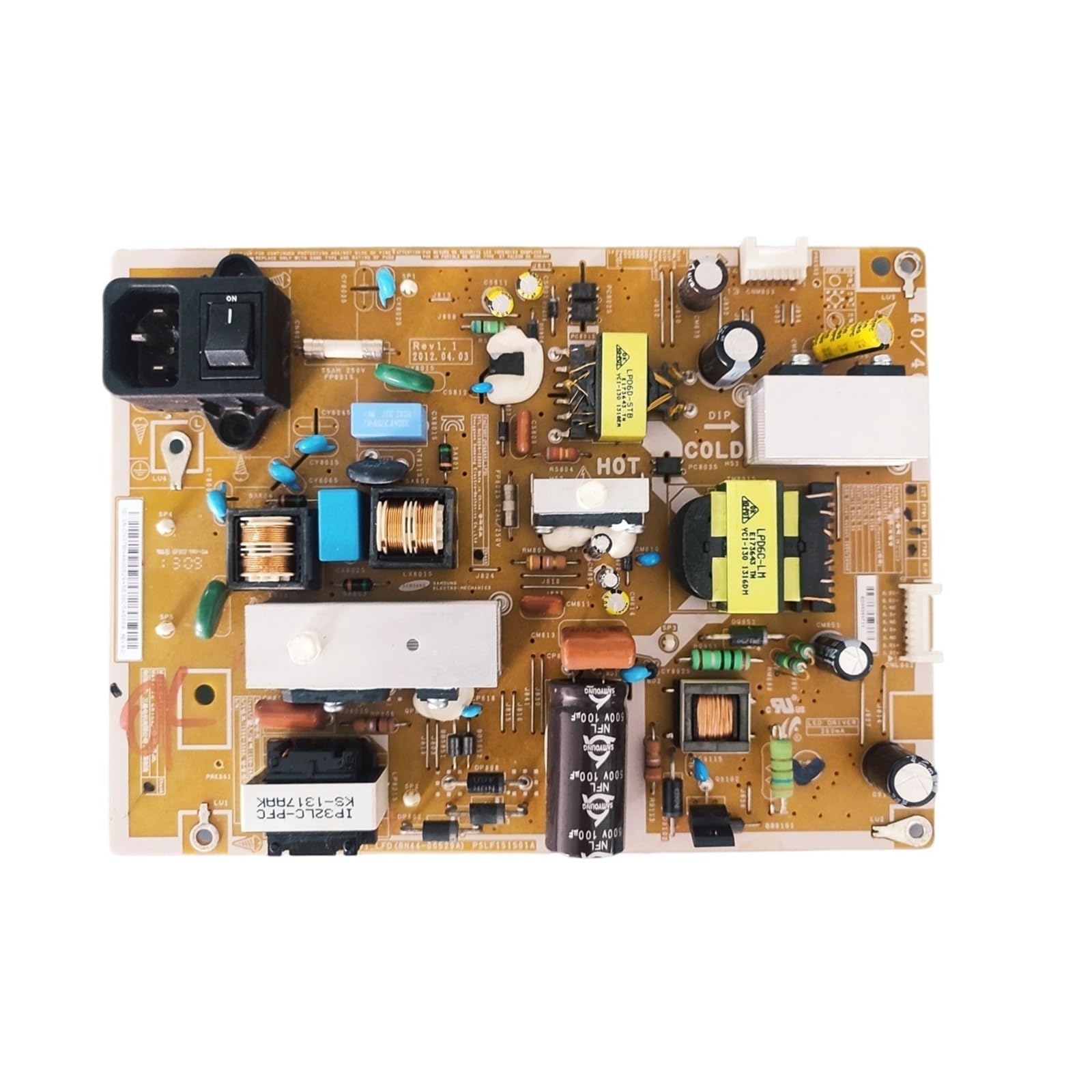 Scheda di Alimentazione TV, Accessori TV, Compatibile con Samsung, Scheda di Alimentazione TV LCD LH46MDBPLGZA/ZA BN44-00529A