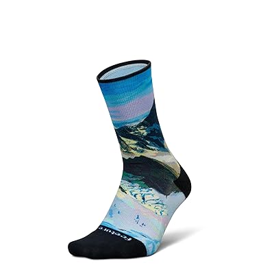 Feetures Elite Light Cushion Mini Crew Crew Cut Socks Shoes Rocky