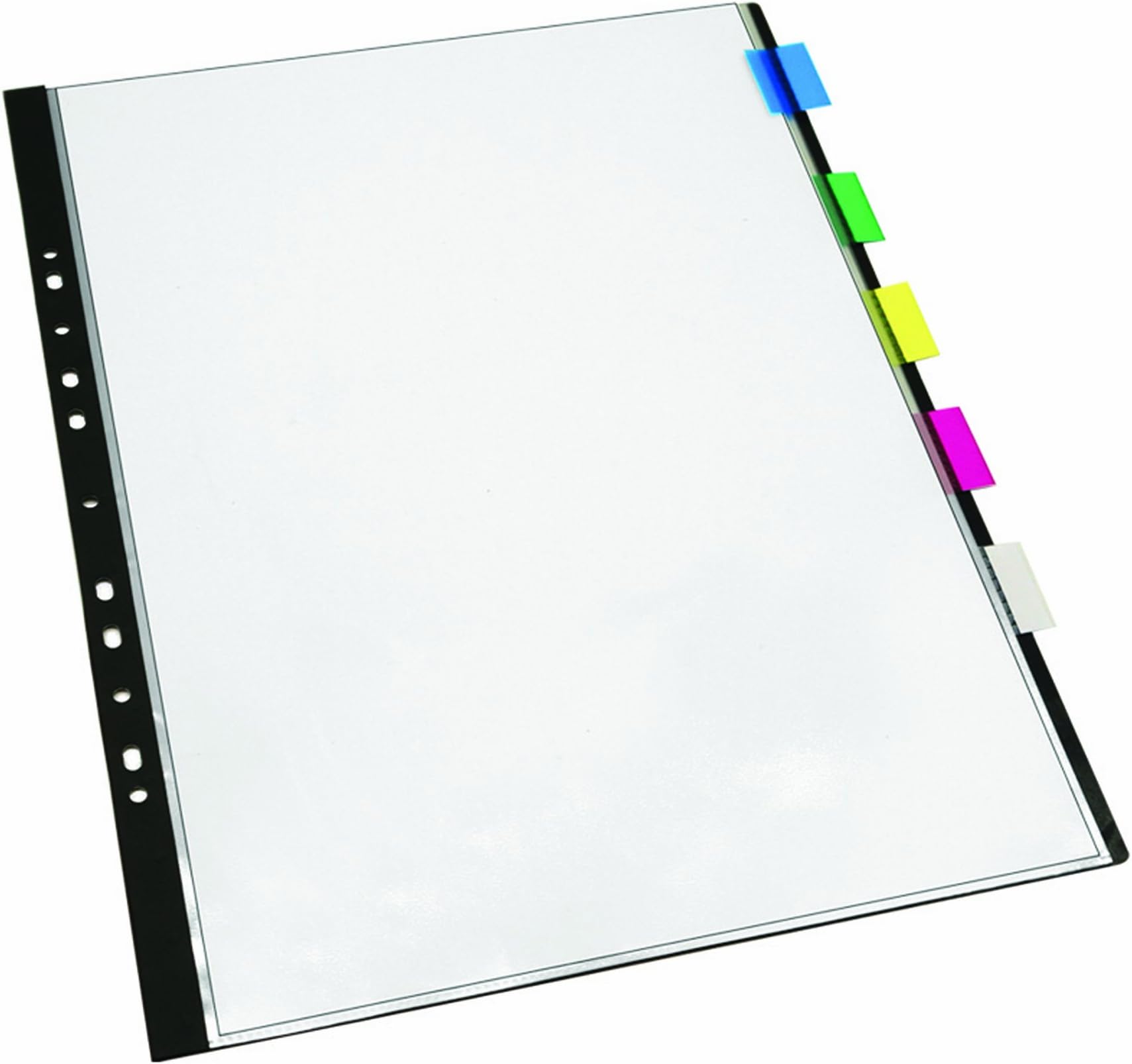 Arnos Display Books Set with 5X 10 A3 Pocket and 15 Self Adhesive Index Tabs