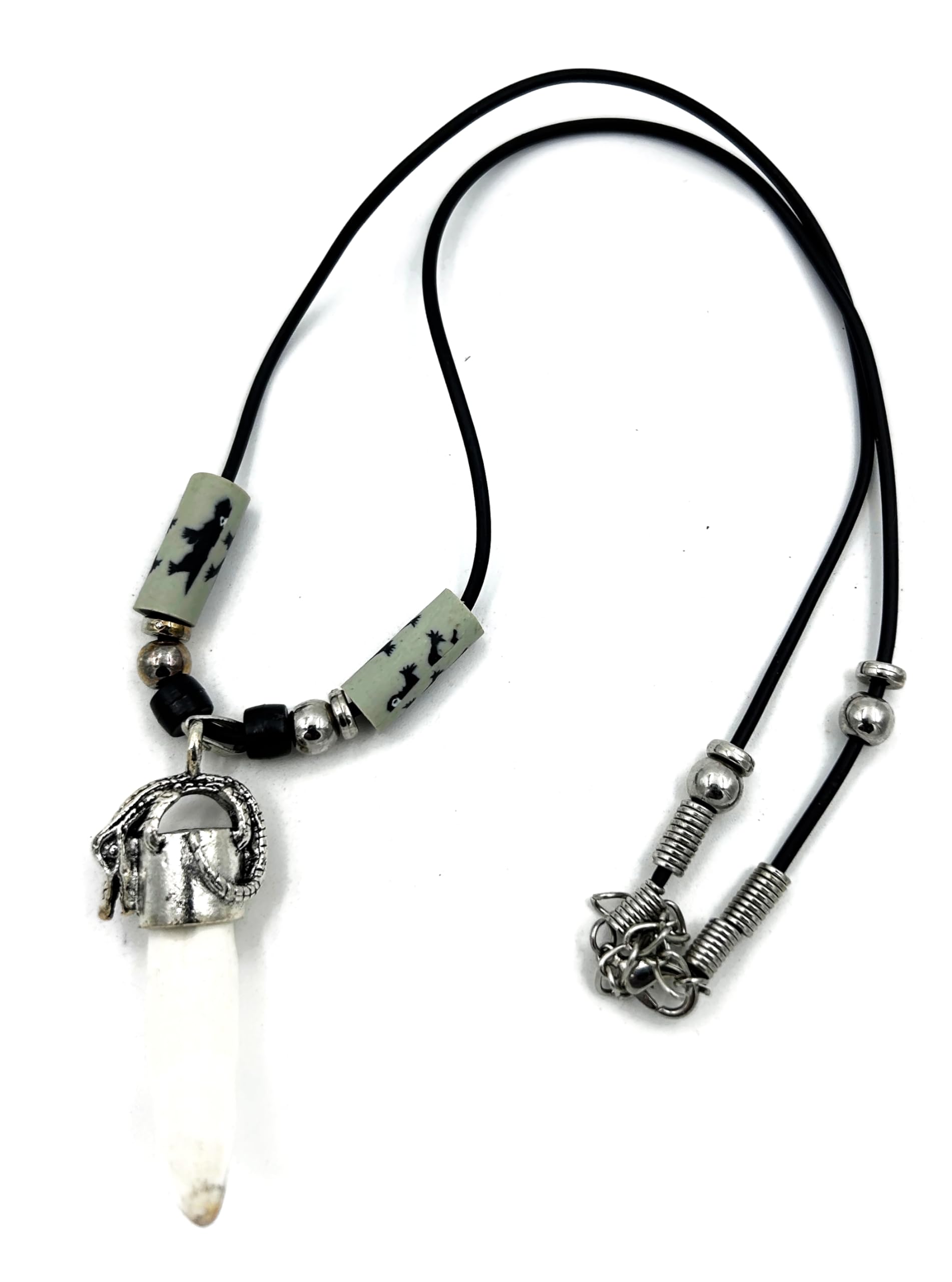 Alligator Tooth Necklace GT65 Gator New Orleans Voodoo Bayou