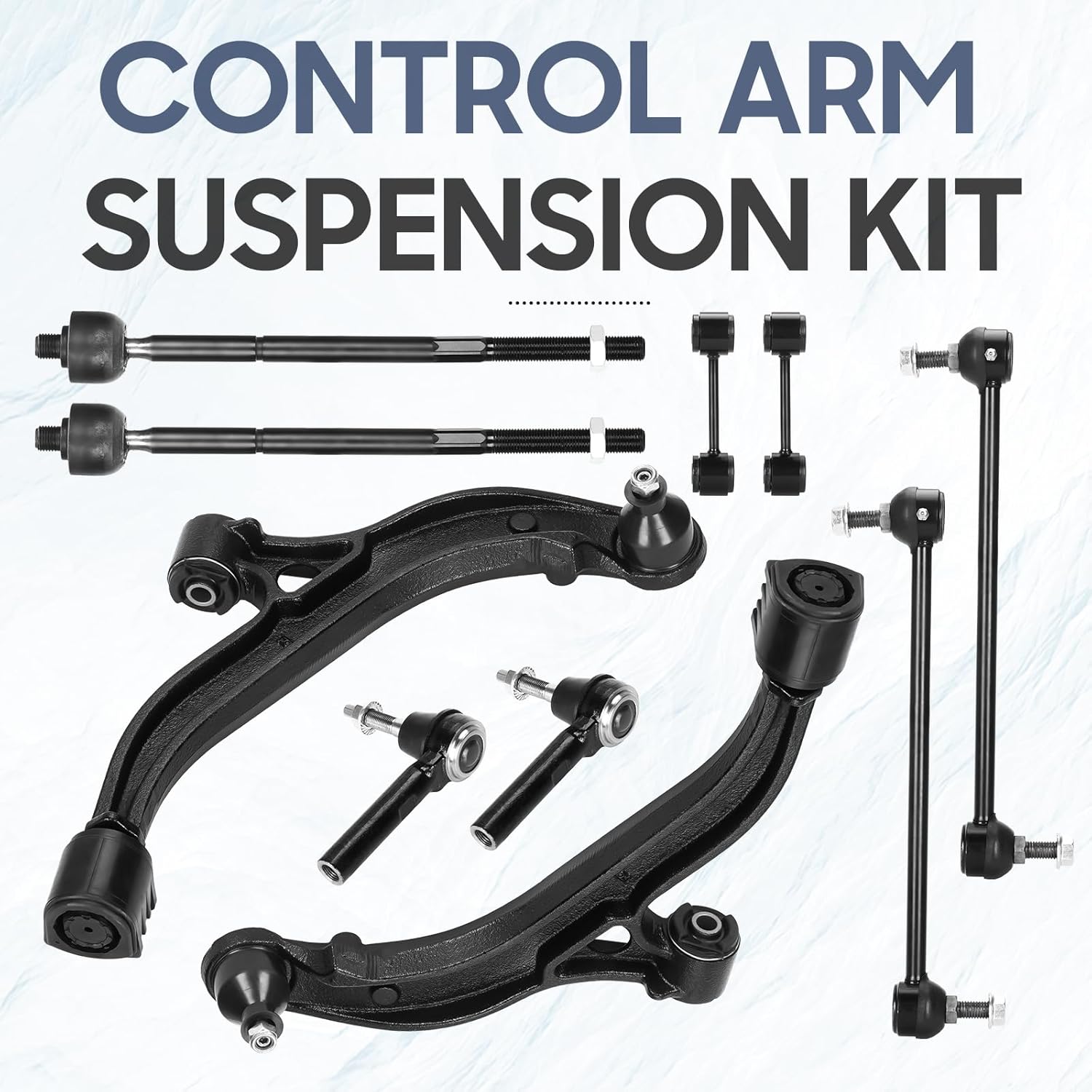 Front Lower Control Arm Ball Joint Fit for 2001-2004 Chrysler Town & Country Dodge Caravan Grand Caravan 2001-2003 Voyager Replace K620004 K620005-10pc Set