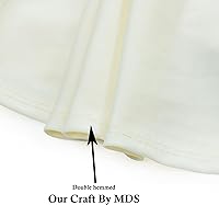 Vista 111 de MDS - Paquete de 50 bandas elásticas de elastano para silla, lazos elásticos para sillas con hebilla deslizante, ajuste universal para bodas, Acción