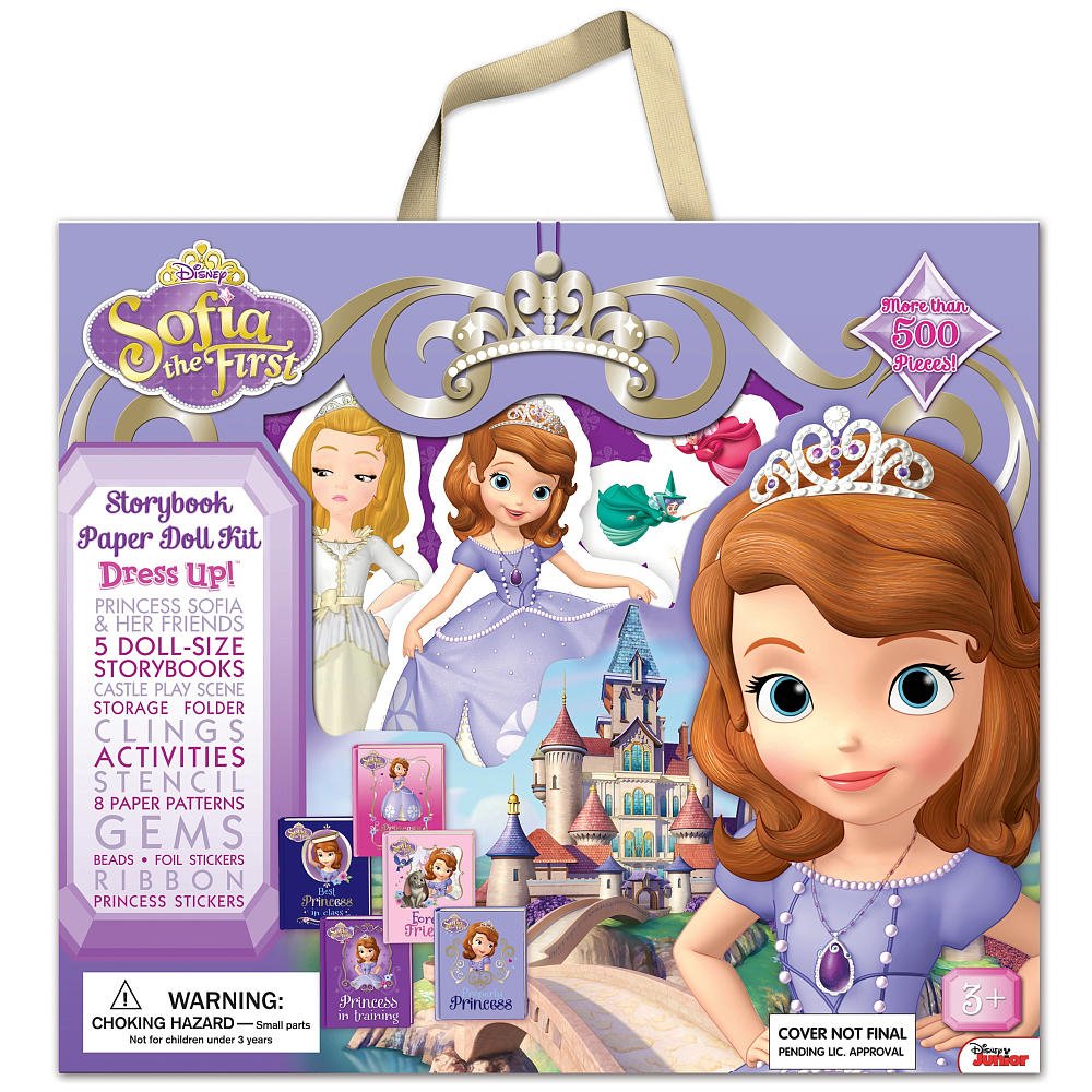 Buy Disney Princess Storybook Paper Doll Kit Sofia The First Online at