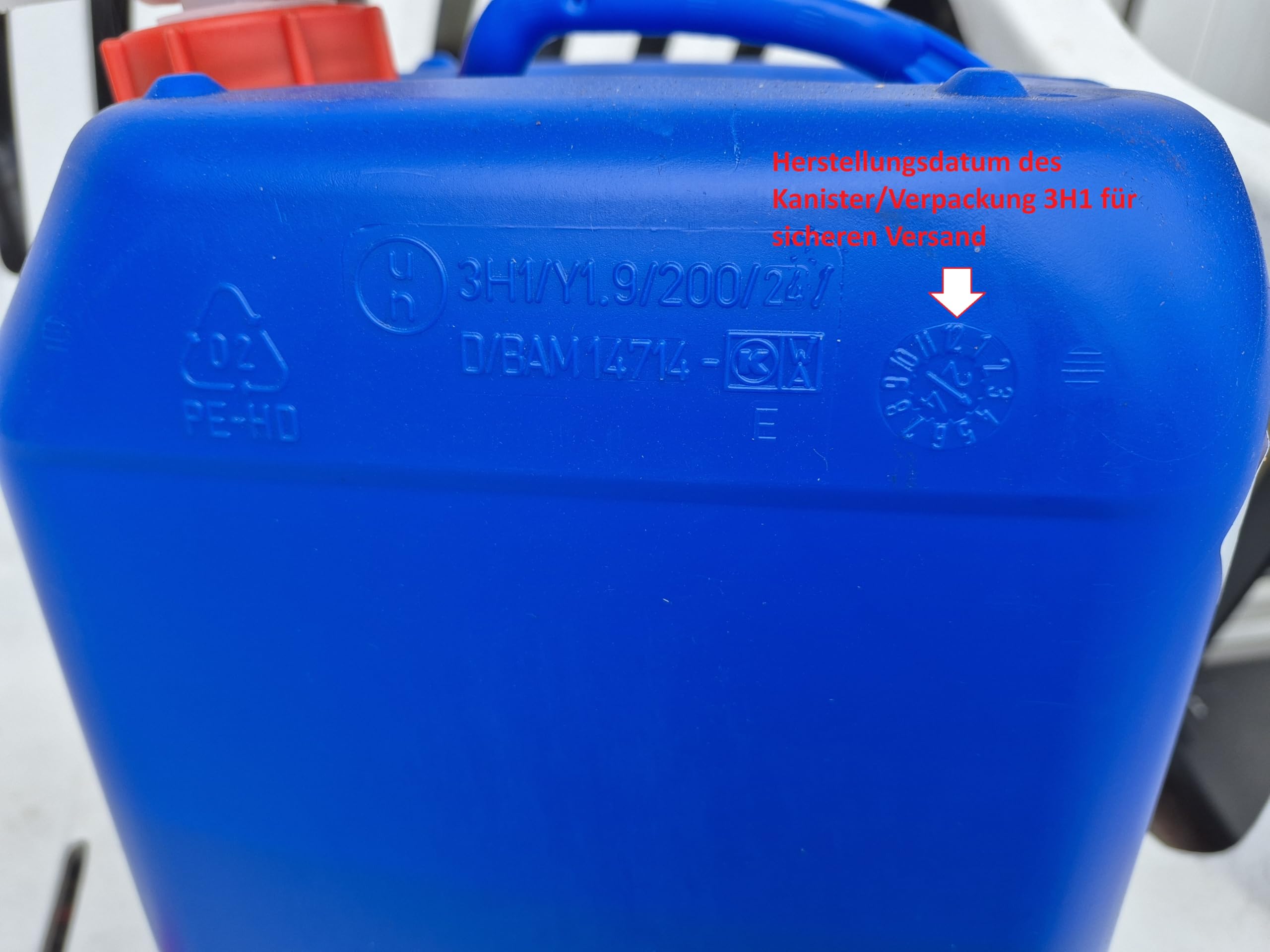 Chlorbleichlauge Natriumhypochloritlösung ca. 12%, 10 Liter | Flüssig, Trinkwasser und Pool Desinfektion, Keimabtötung, 12 kg Kanister, 1er Pack