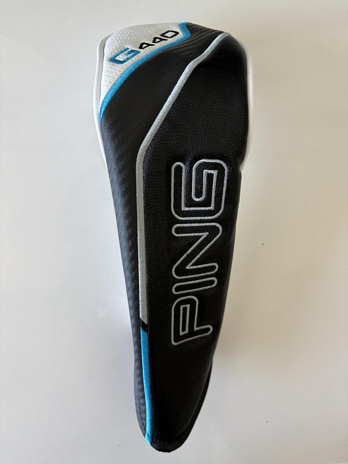 New PING G440 Black/Blue/White Wood Headcover w/Adjustable Tag # - 2025 Model