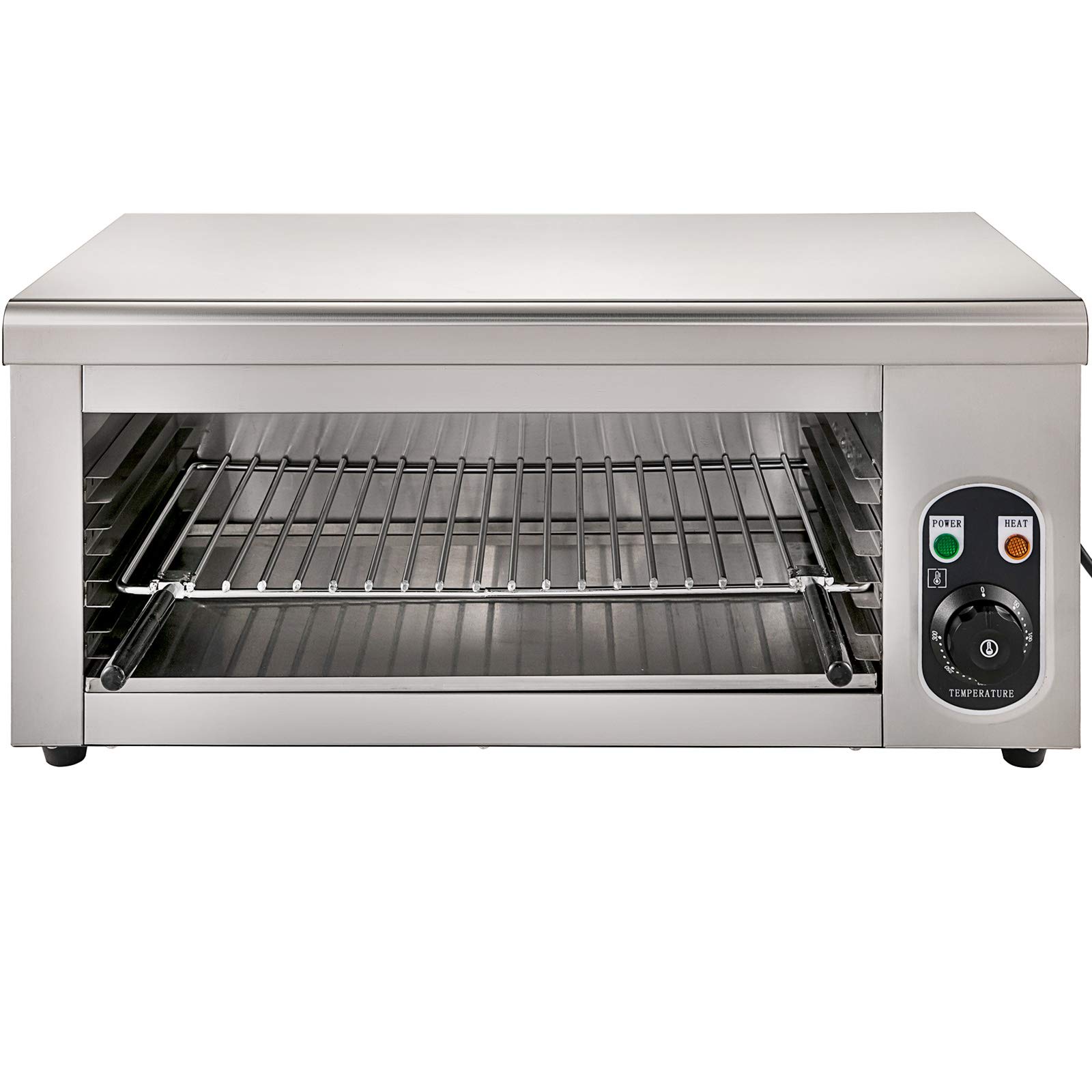 VEVOR 2000W Salamandre Electrique Professionnelle Toaster Hamburger Cuisine Grille Pain Toaster Pour Faire Fondre Du Fromage à Raclette, Griller Des Sandwichs, Des Steaks, d'Autres Viandes