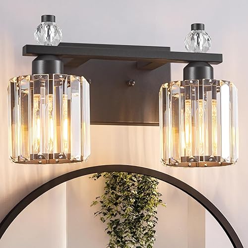 Miniatura 22 de Luces de tocador 4-Luces Modernas de Cristal para Tocador Luz de Baño Dorada Accesorios de Iluminación de Tocador sobre Espejo Lámparas de Tocador